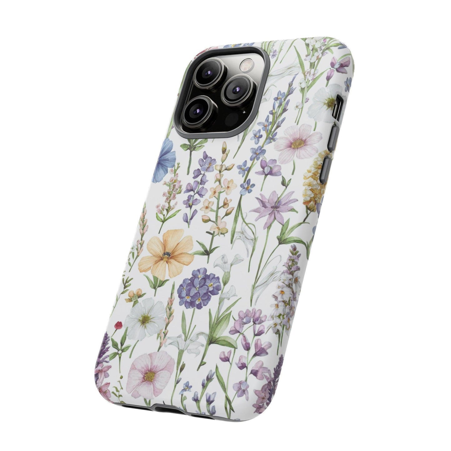 Tough Cellphone Case :" Eclectic Elegance Phone Case Collection" ( Floral patterns)