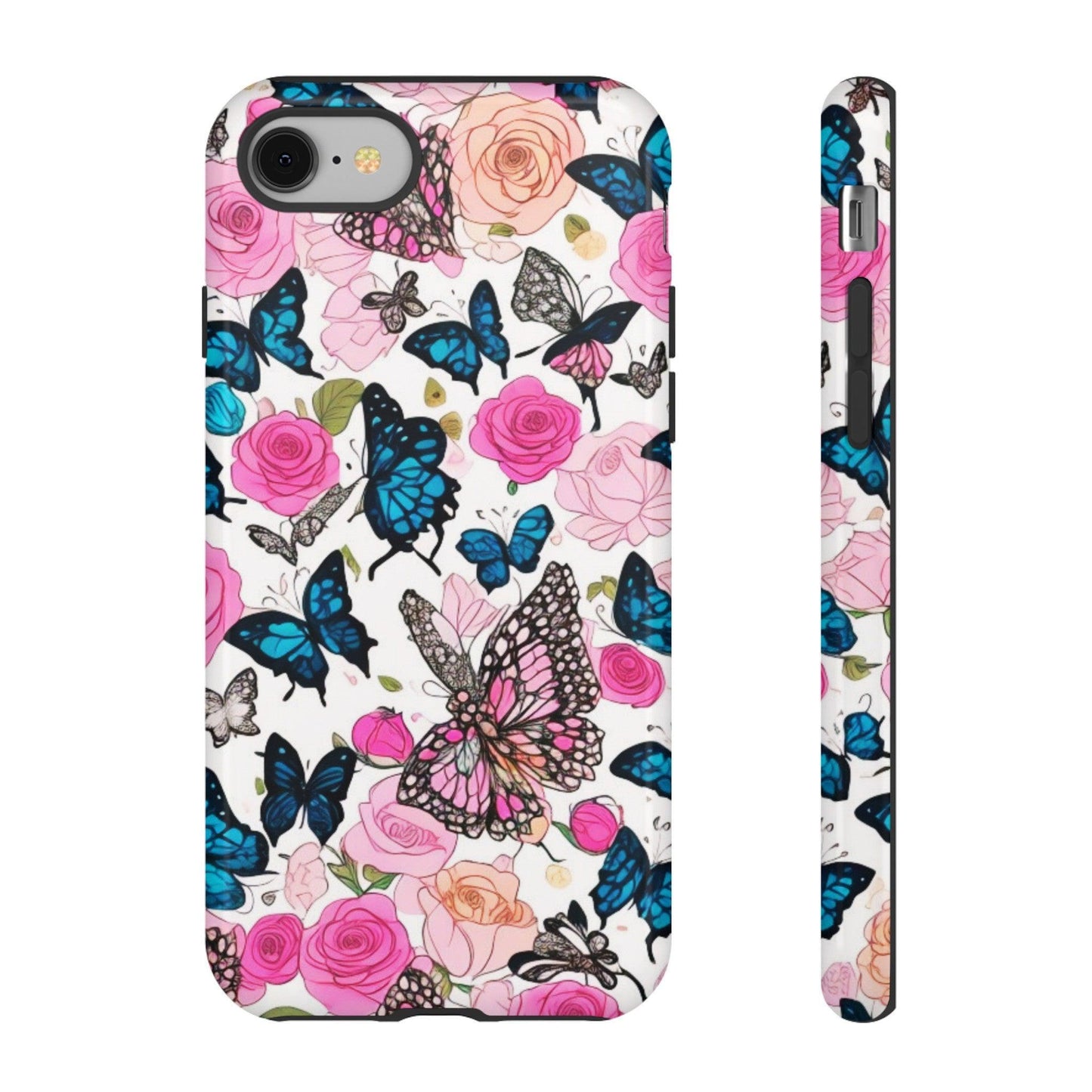 Tough Cellphone Case :" Eclectic Elegance Phone Case Collection" ( Floral patterns)