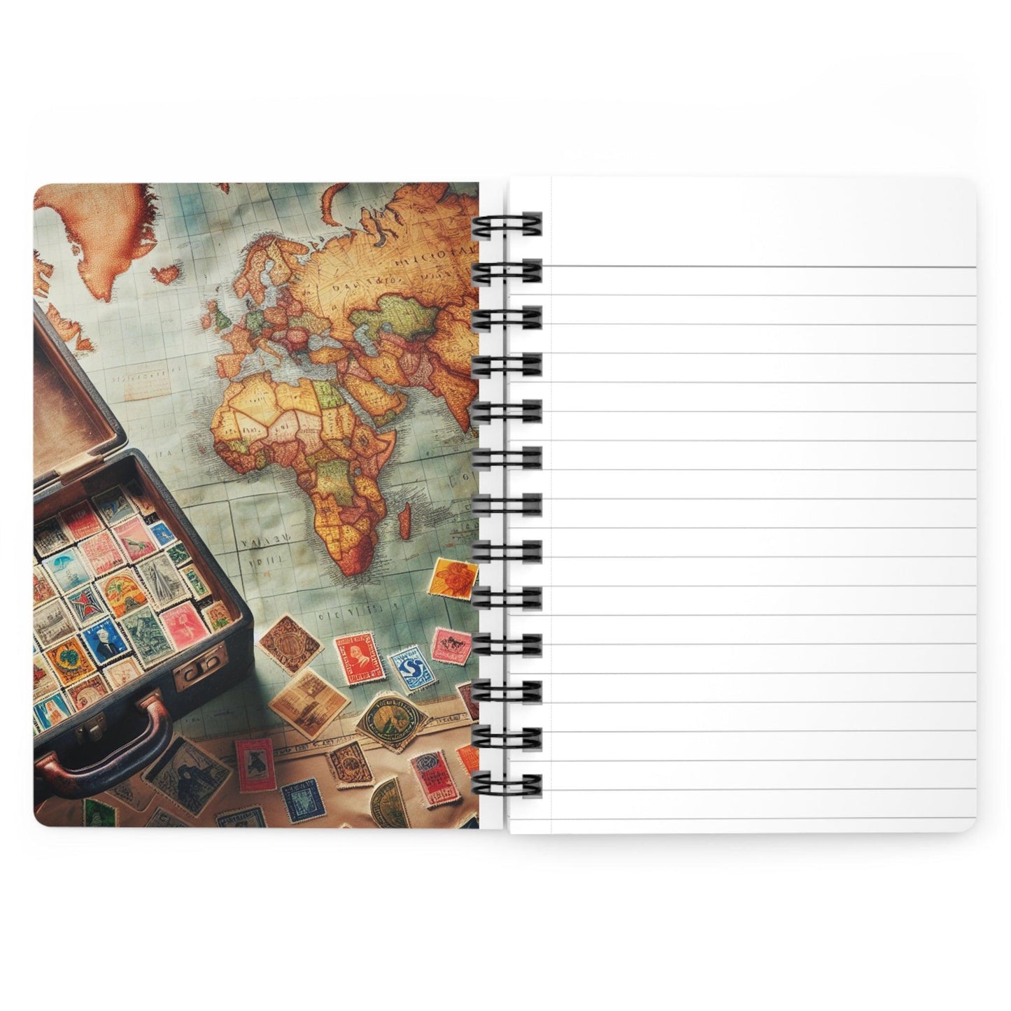 Spiral Bound Journal | "Travel the World in Style Collection"