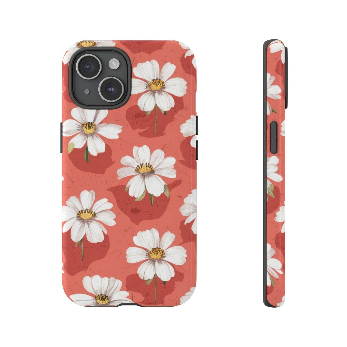 Tough Cellphone Case :" Eclectic Elegance Phone Case Collection" ( Floral patterns)