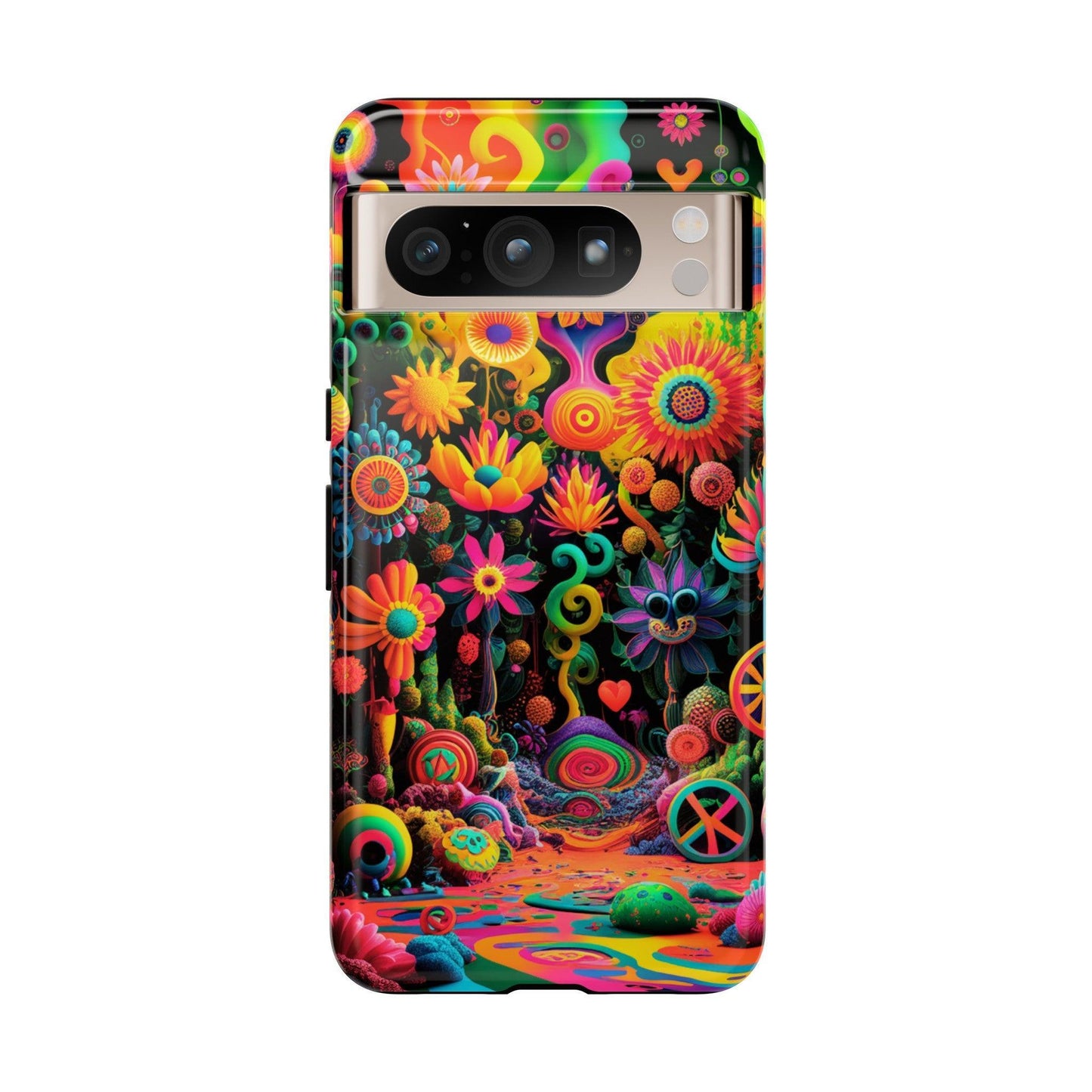 Tough Phone Case :" Eclectic Elegance Phone Case Collection" ( Hippie Style patterns)