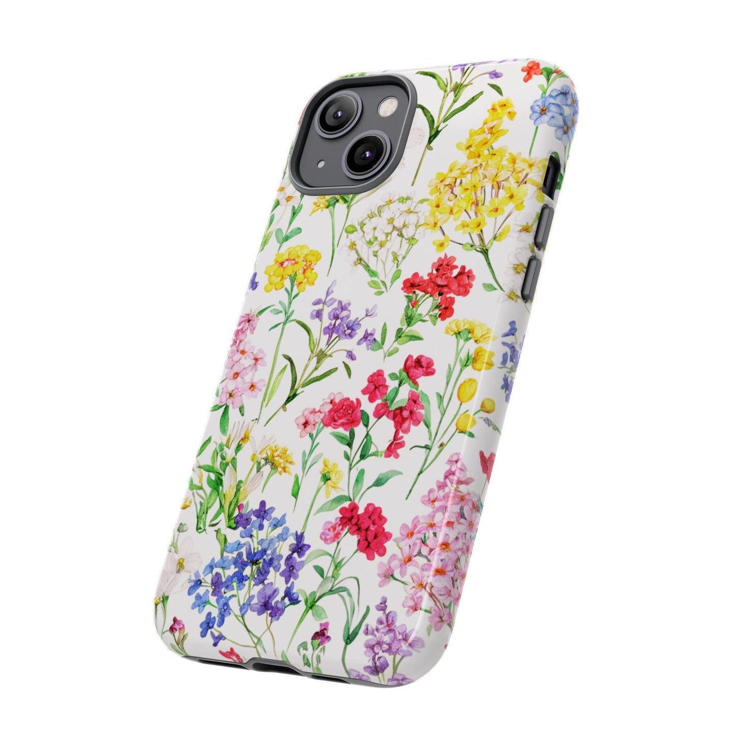 Tough Cellphone Case :" Eclectic Elegance Phone Case Collection" ( Floral patterns)