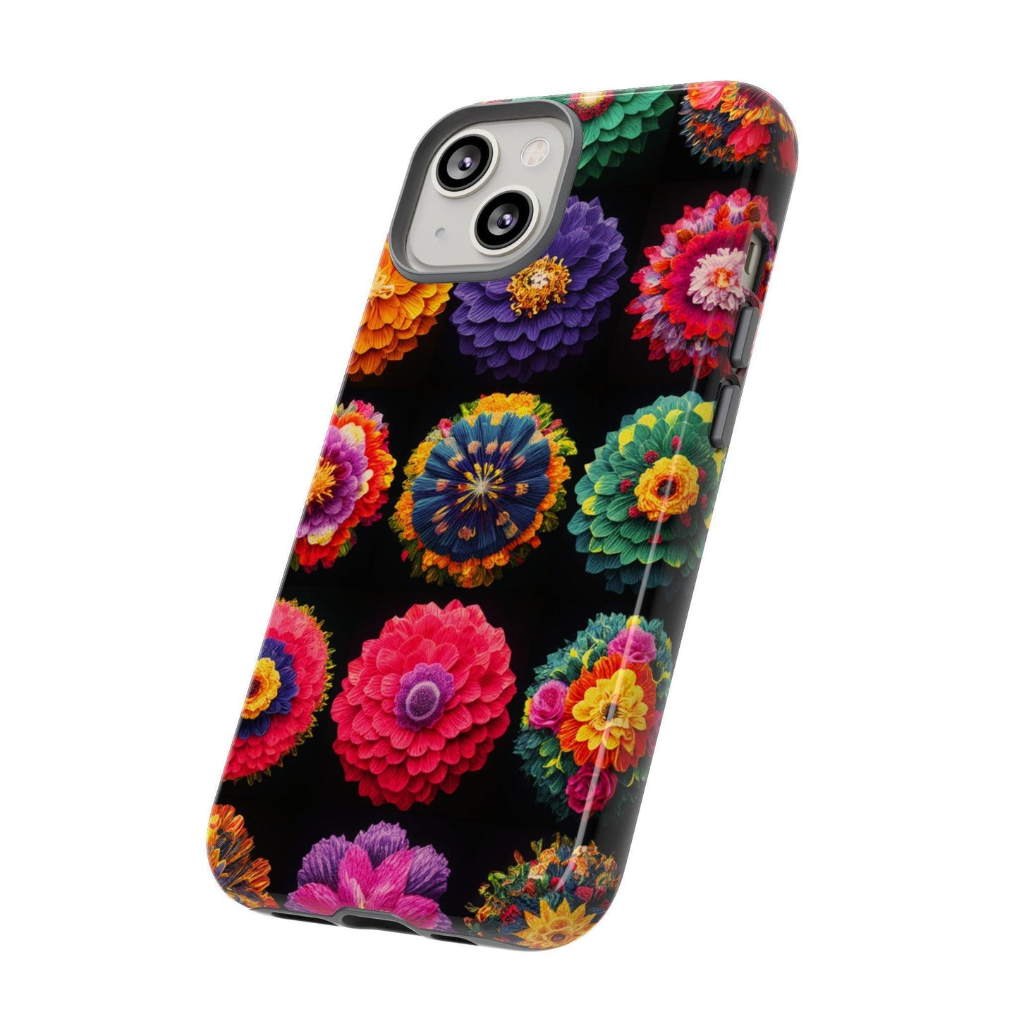 Tough Cellphone Case :" Eclectic Elegance Phone Case Collection" ( Floral patterns)