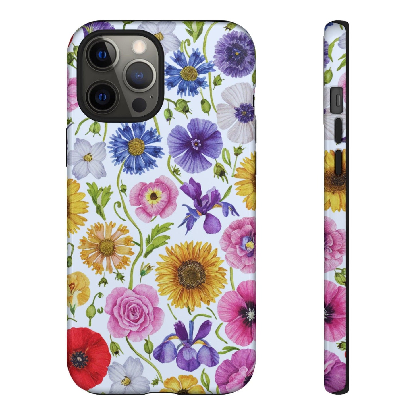 Tough Cellphone Case :" Eclectic Elegance Phone Case Collection" ( Floral patterns)