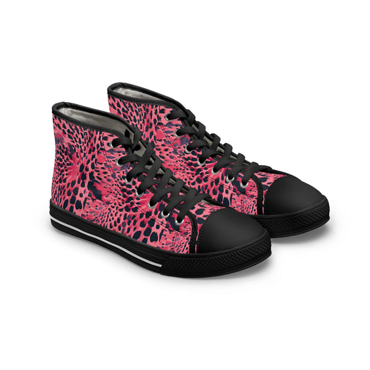 Awesome Animal Print Design High Top Sneakers