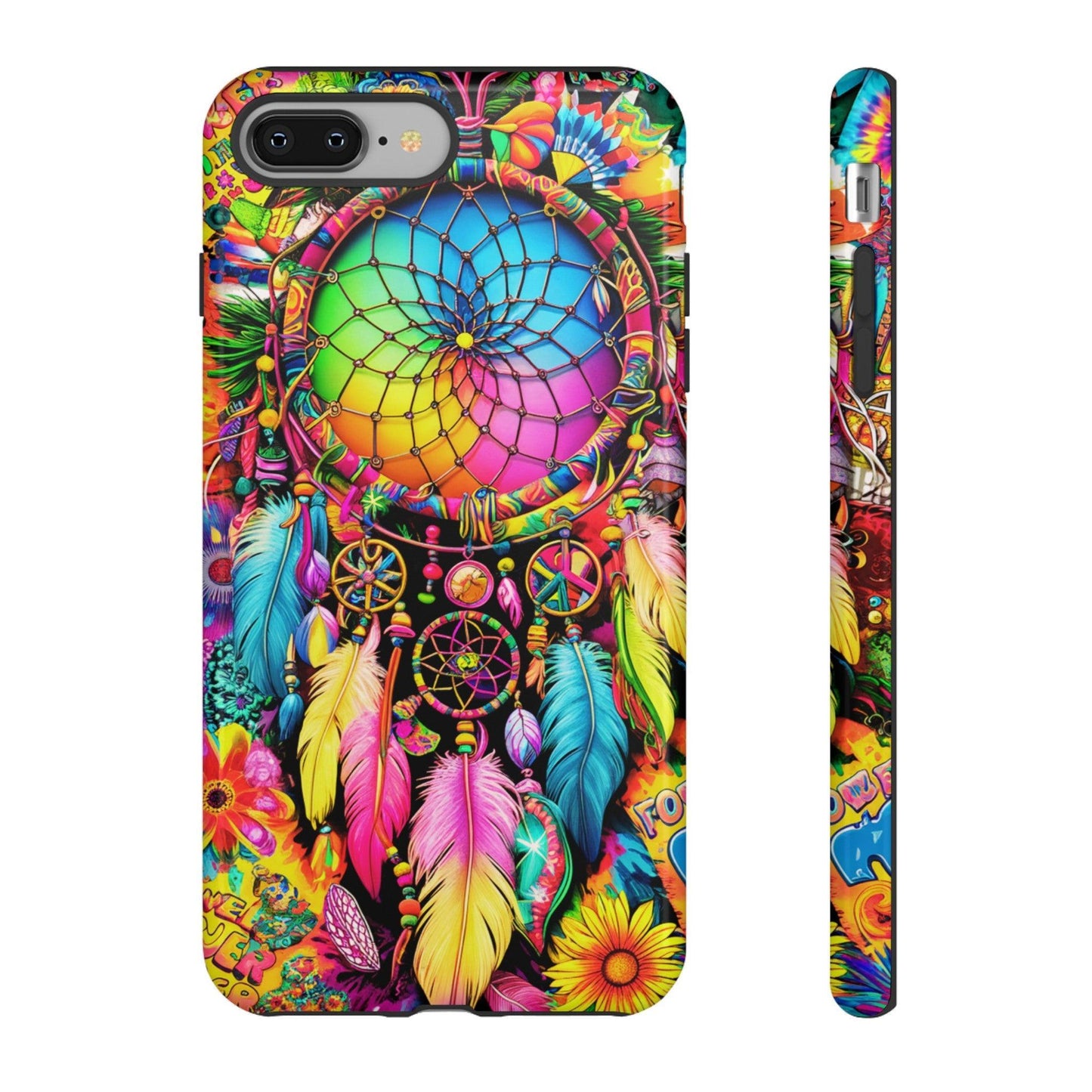 Tough Phone Case :" Eclectic Elegance Phone Case Collection" ( Hippie Style patterns)