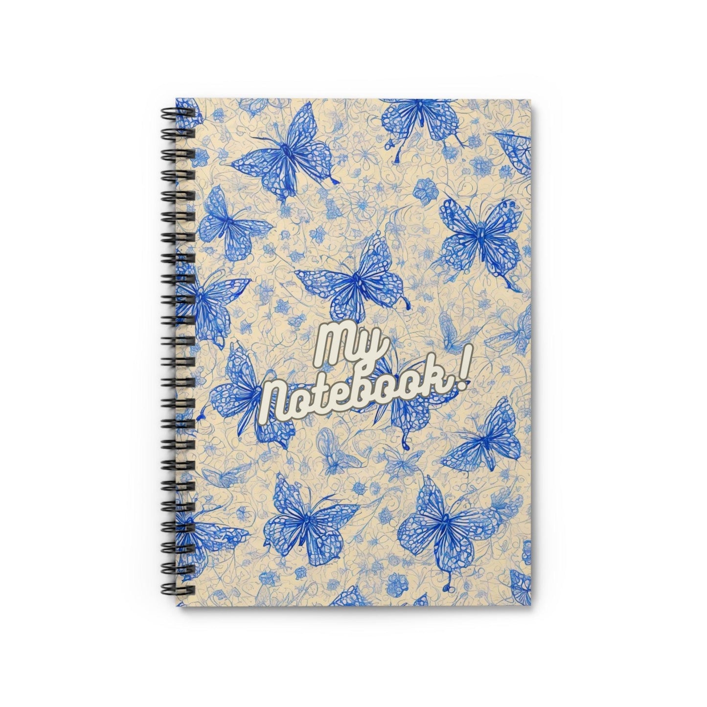 Floral and Butterfly Spiral Notebook Collection - Cosmic Creations by Karen