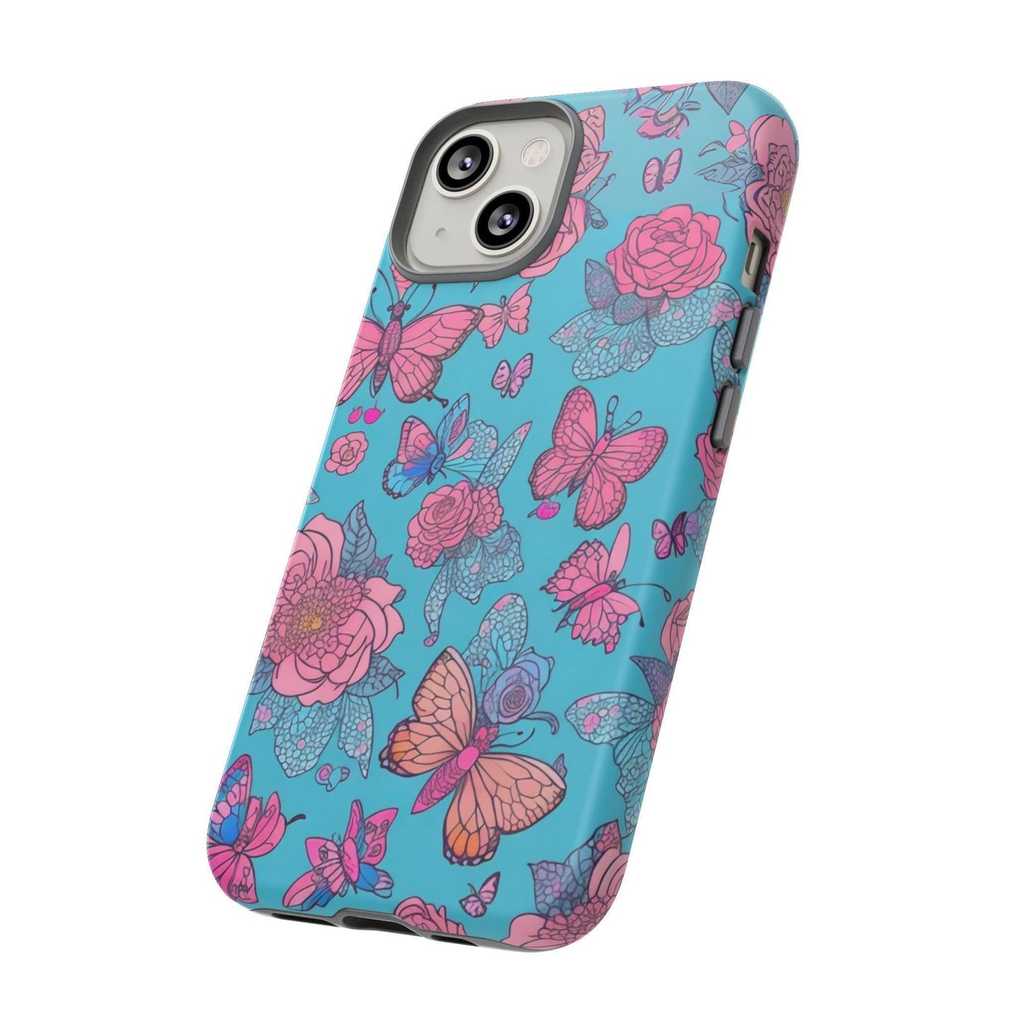 Tough Cellphone Case :" Eclectic Elegance Phone Case Collection" ( Floral patterns)