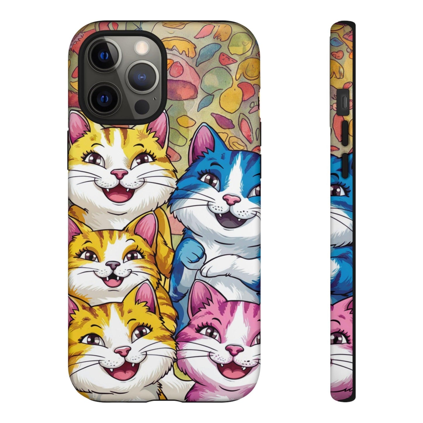 Cat Lovers Collection Tough Cellphone Case - Cosmic Creations by Karen