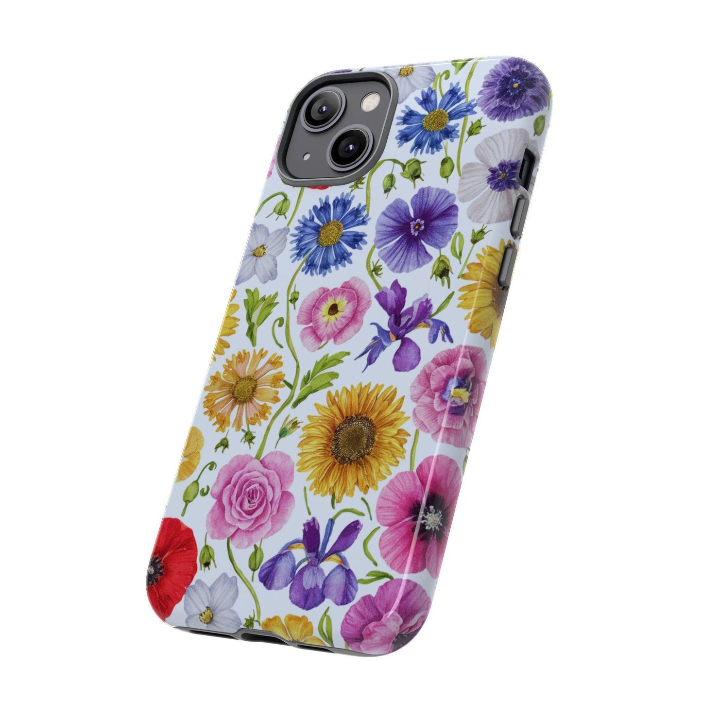 Tough Cellphone Case :" Eclectic Elegance Phone Case Collection" ( Floral patterns)