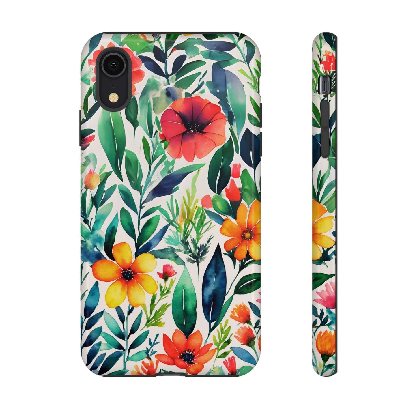 Tough Cellphone Case :" Eclectic Elegance Phone Case Collection" ( Floral patterns)