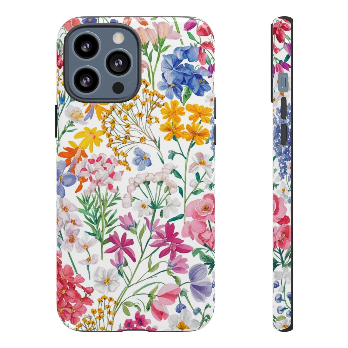 Tough Cellphone Case :" Eclectic Elegance Phone Case Collection" ( Floral patterns)