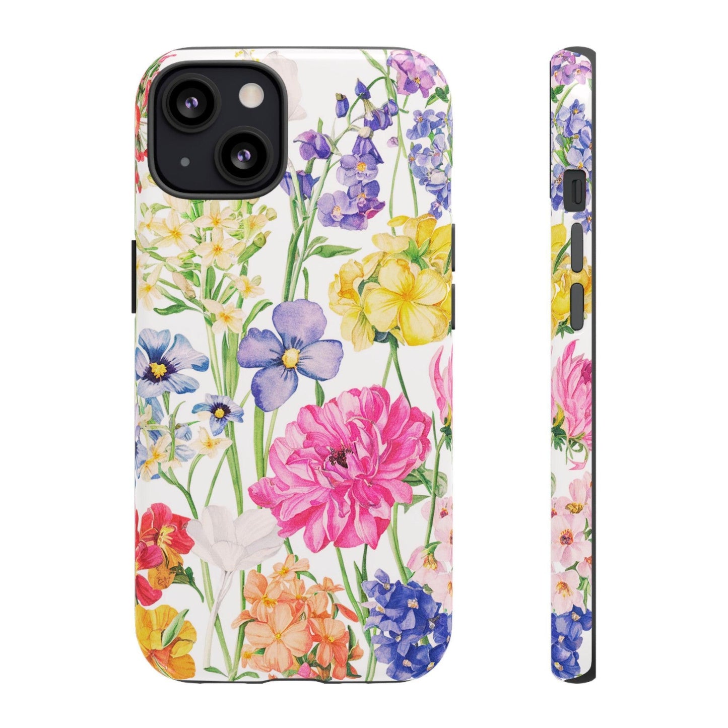 Tough Cellphone Case :" Eclectic Elegance Phone Case Collection" ( Floral patterns)