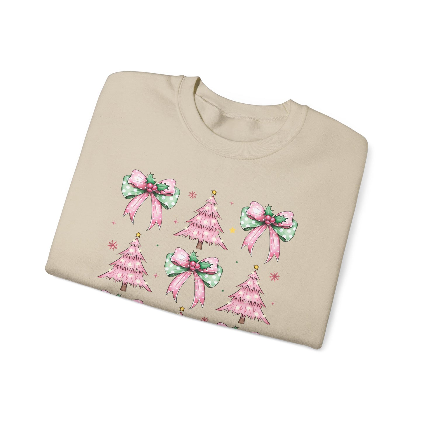 Christmas  Coquette Style  Unisex Crewneck Sweatshirt