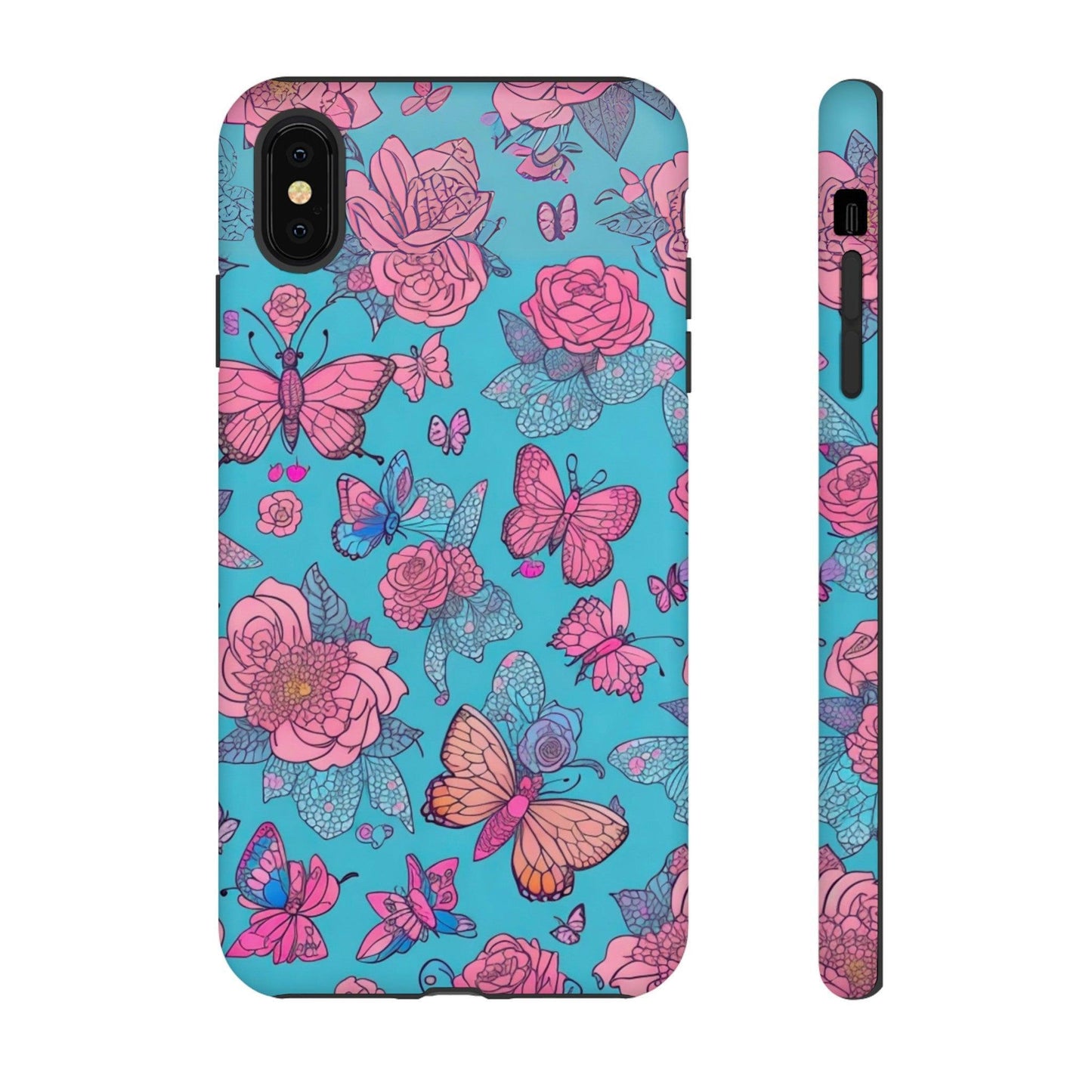 Tough Cellphone Case :" Eclectic Elegance Phone Case Collection" ( Floral patterns)