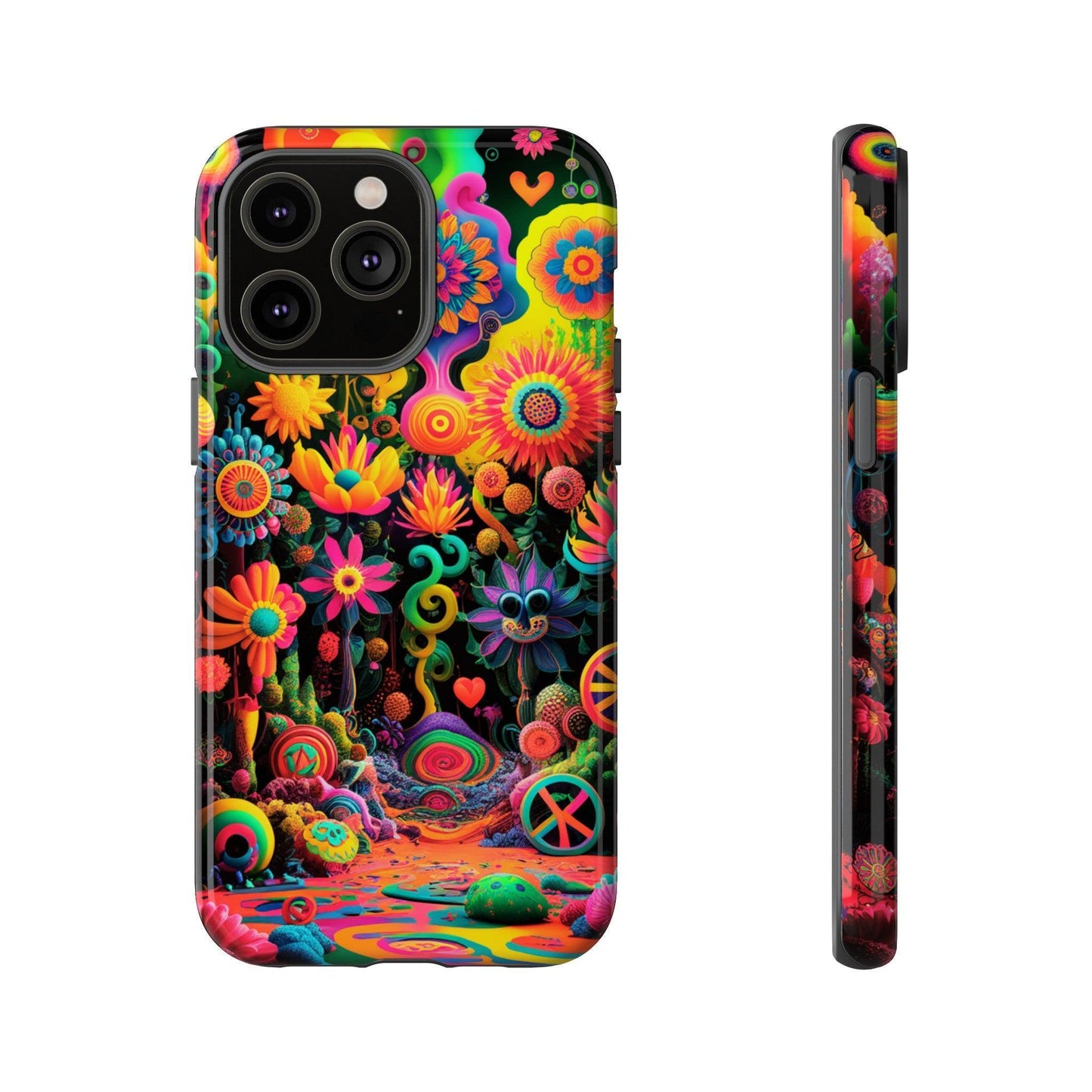 Tough Phone Case :" Eclectic Elegance Phone Case Collection" ( Hippie Style patterns)