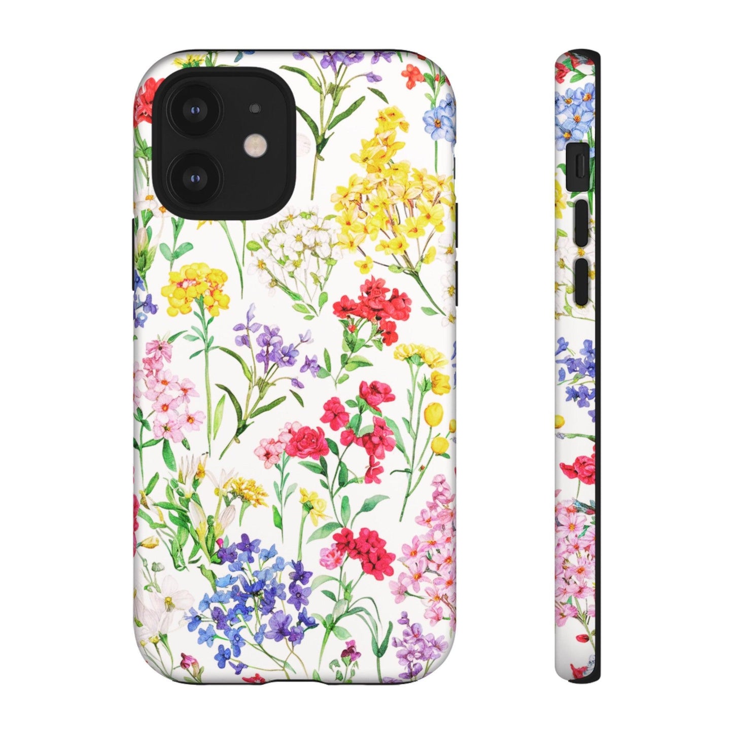 Tough Cellphone Case :" Eclectic Elegance Phone Case Collection" ( Floral patterns)