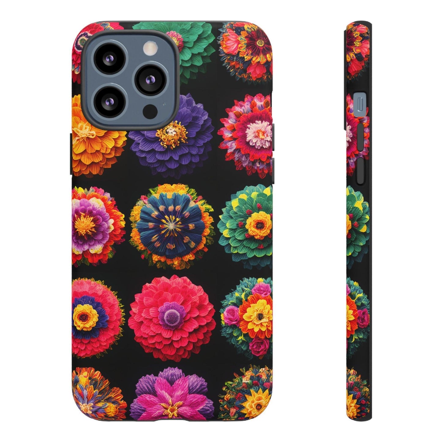 Tough Cellphone Case :" Eclectic Elegance Phone Case Collection" ( Floral patterns)