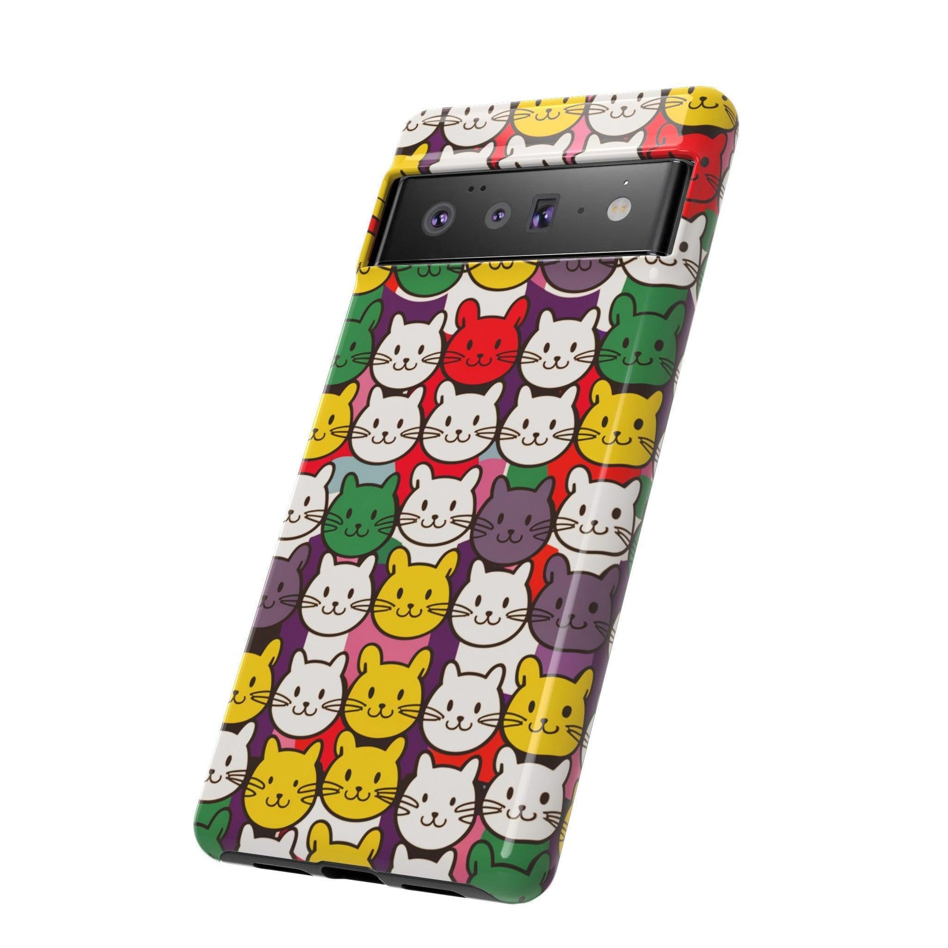 Cat Lovers Collection Tough Cellphone Case - Cosmic Creations by Karen