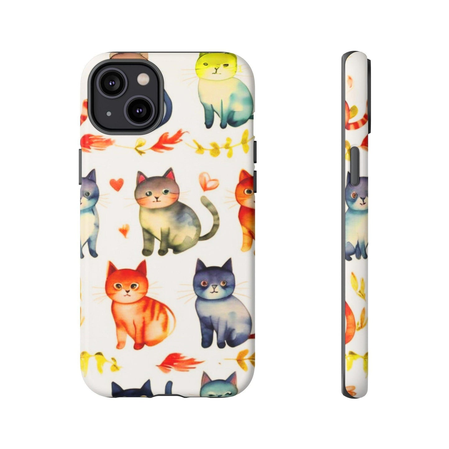 Cat Lovers Collection Tough Cellphone Case - Cosmic Creations by Karen