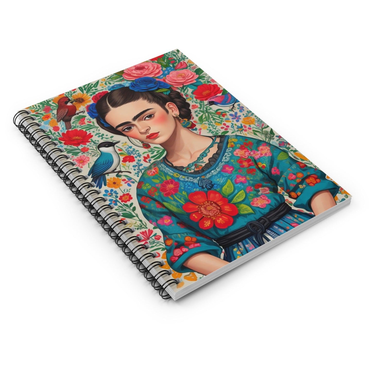 Inspiration Frida Notebook for gift, Ideal for writing, planning, school, collegue a creative gift for students, friends, artist, women - Cosmic Creations by Karen