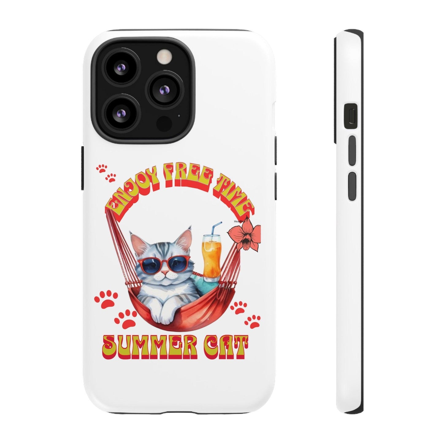 Cat Lovers Collection Tough Cellphone Case - Cosmic Creations by Karen