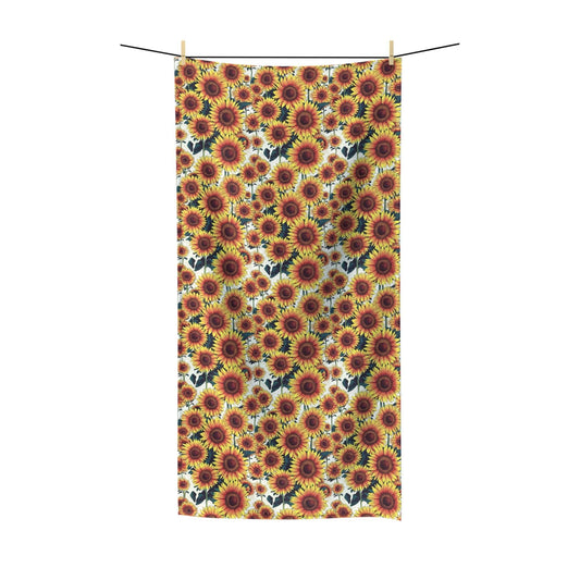 "Sunflower Polycotton Towel"