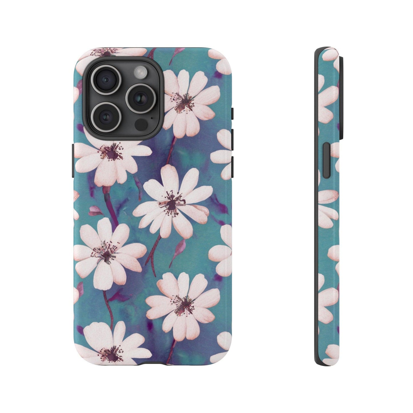 Tough Cellphone Case :" Eclectic Elegance Phone Case Collection" ( Floral patterns)