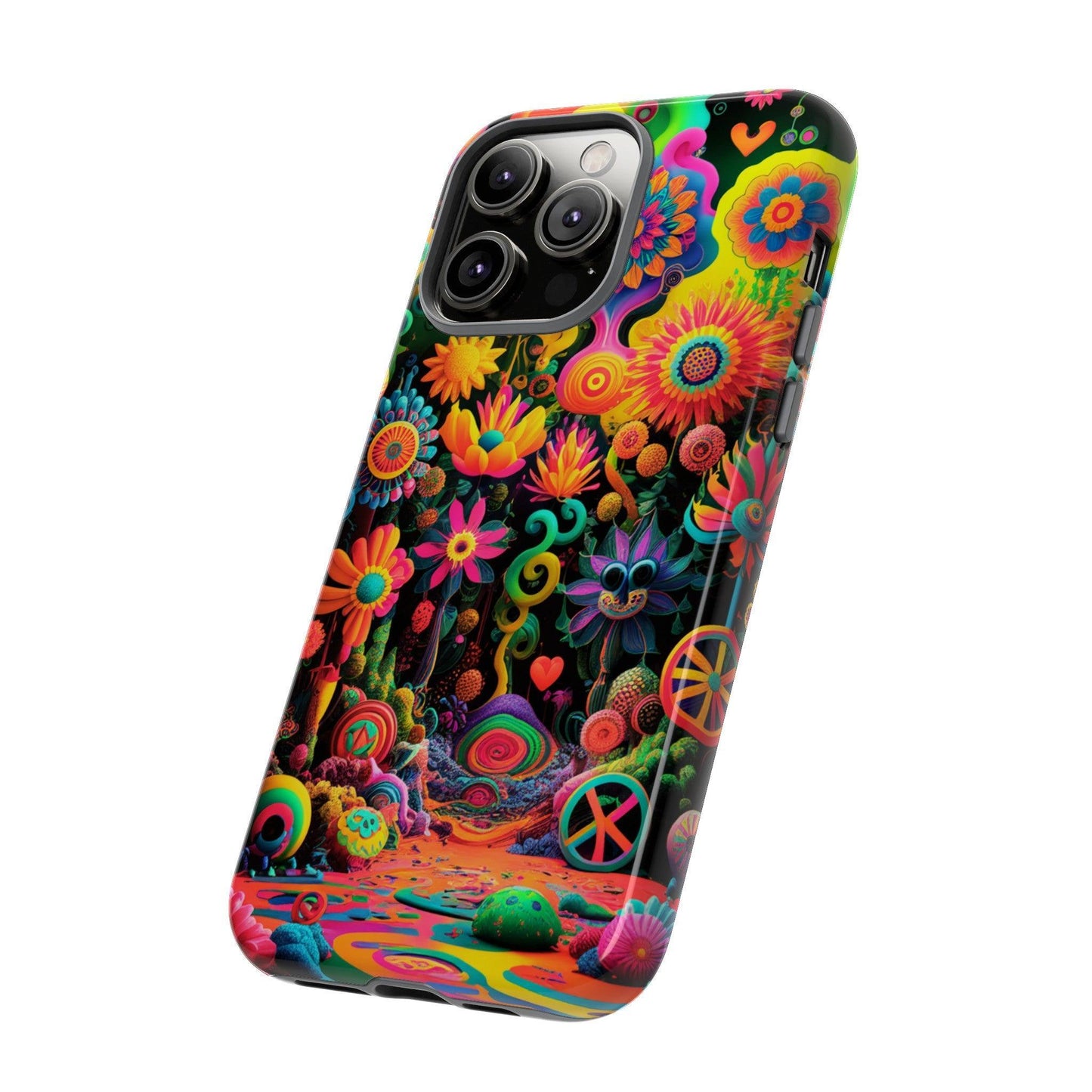 Tough Phone Case :" Eclectic Elegance Phone Case Collection" ( Hippie Style patterns)