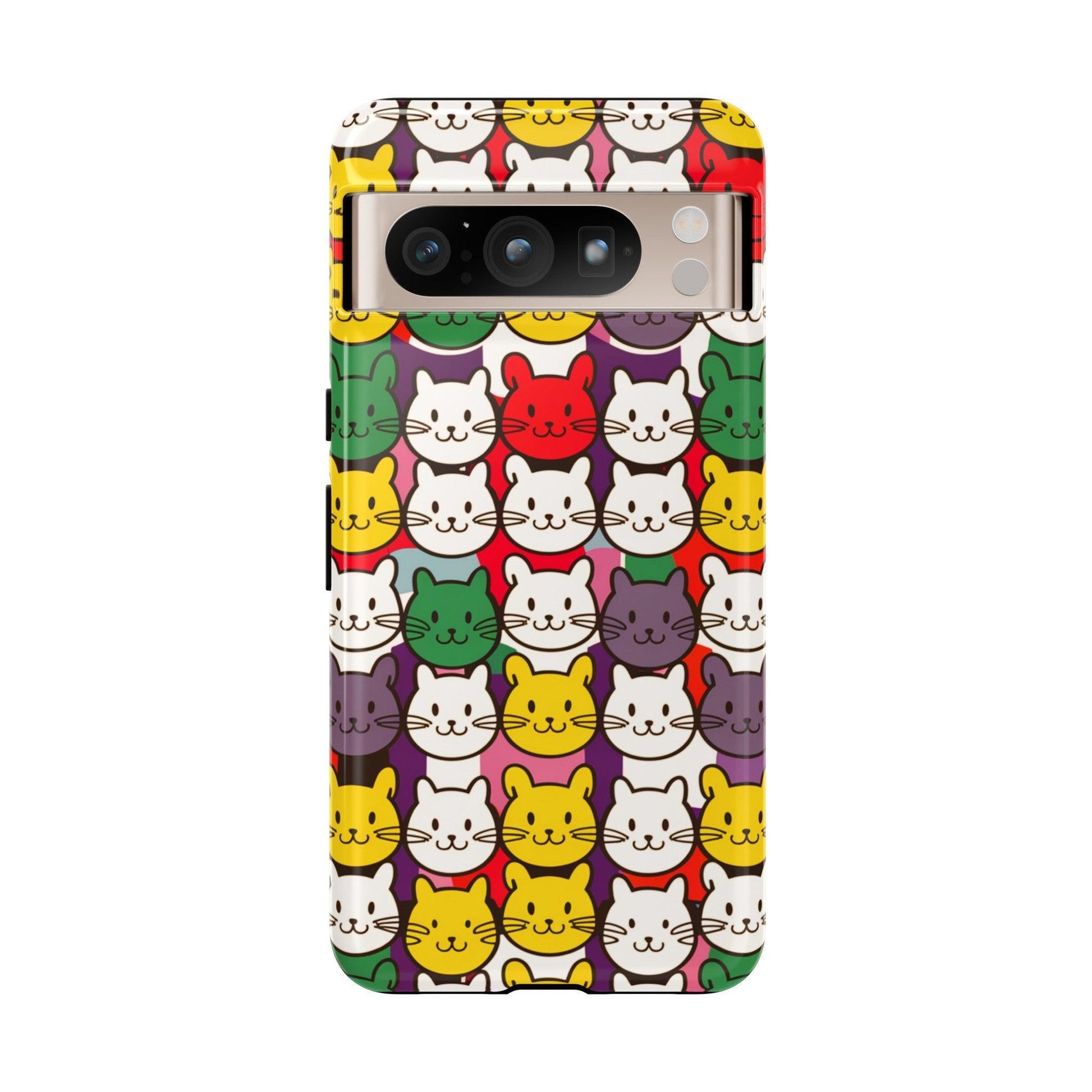 Cat Lovers Collection Tough Cellphone Case - Cosmic Creations by Karen