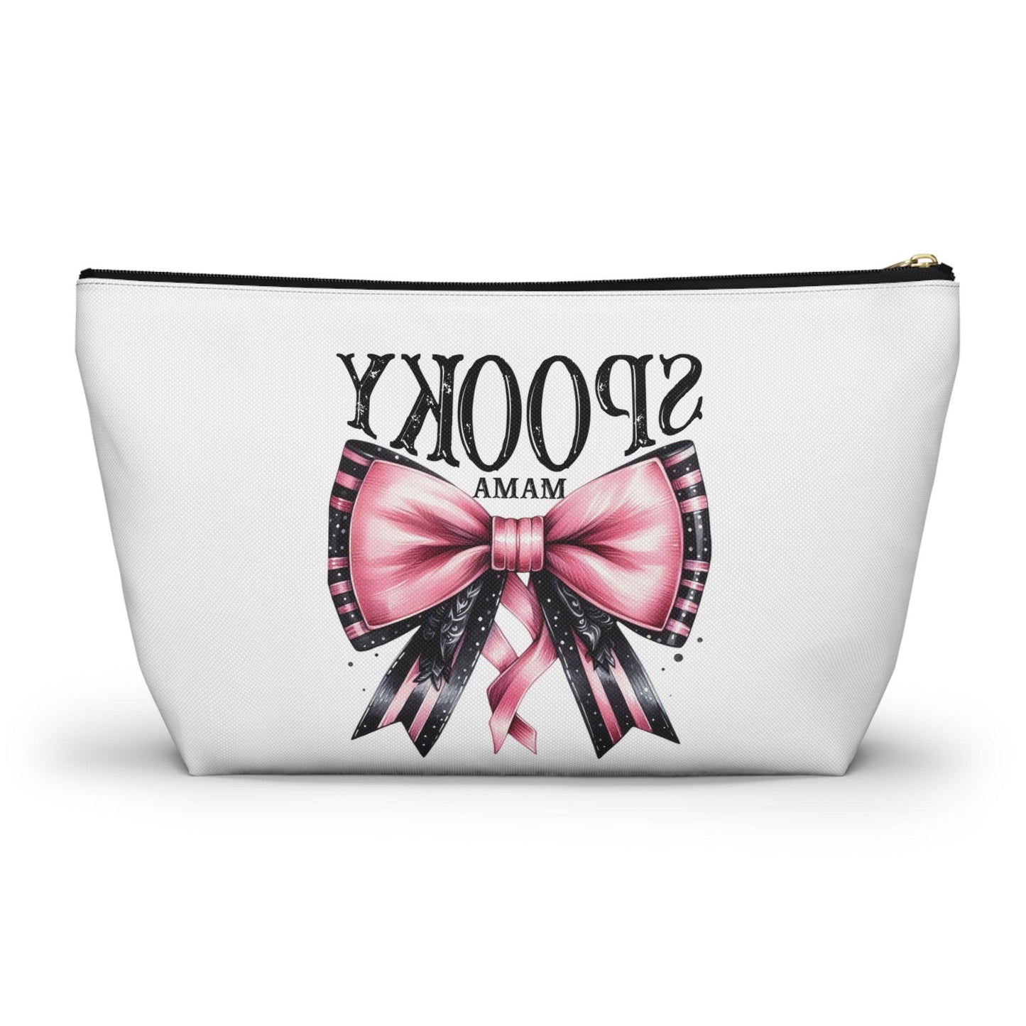 Accessory Pouch w T-bottom Coquette Style - "Spooky Mama" | Perfect gift for Halloween