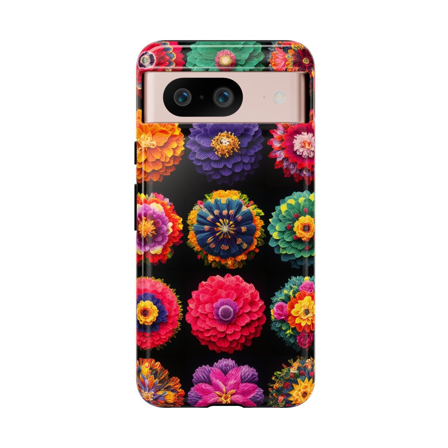 Tough Cellphone Case :" Eclectic Elegance Phone Case Collection" ( Floral patterns)