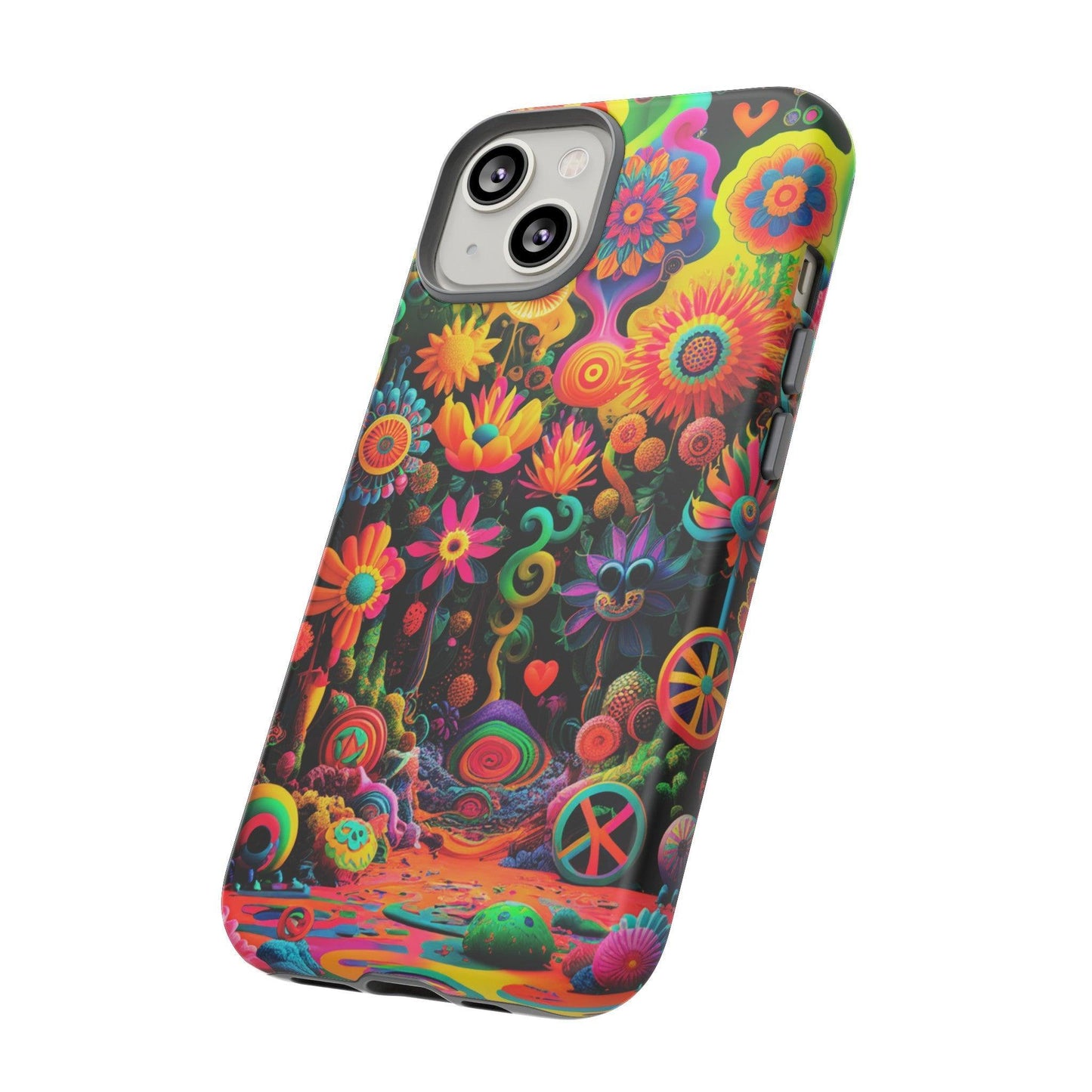 Tough Phone Case :" Eclectic Elegance Phone Case Collection" ( Hippie Style patterns)