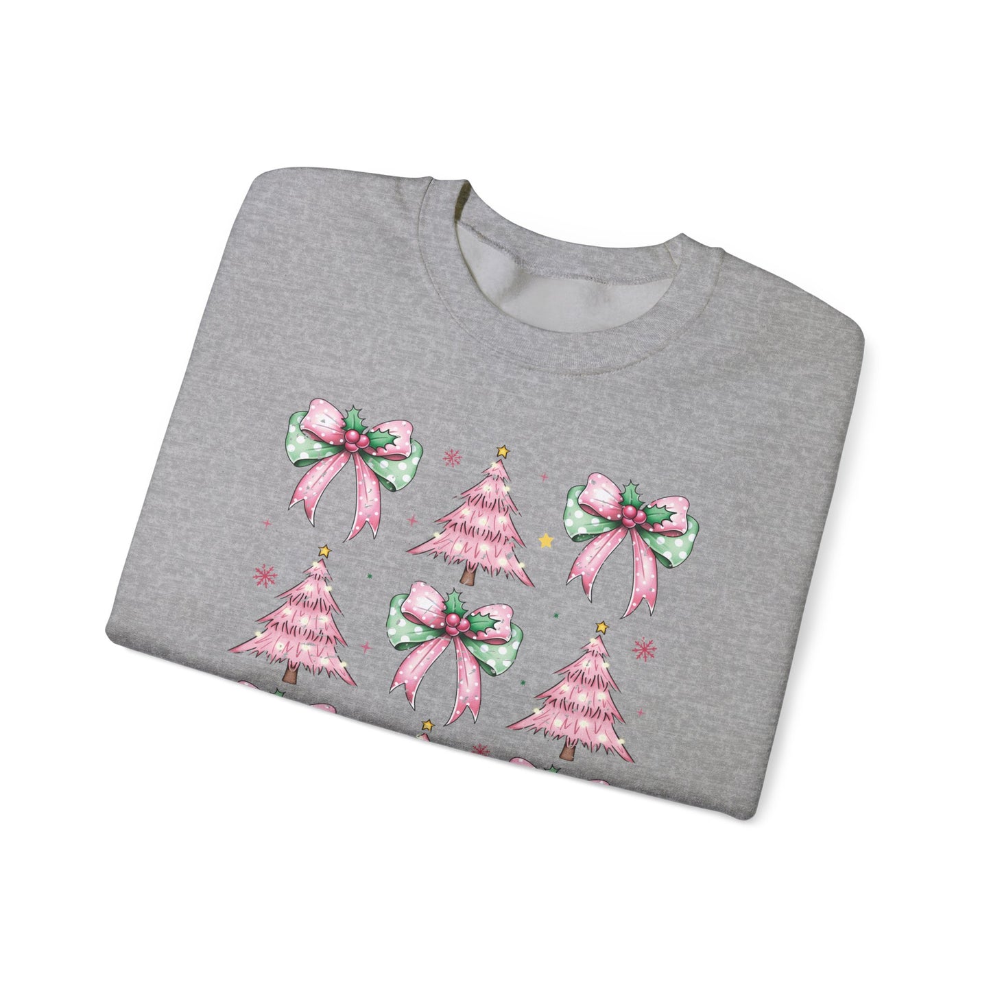 Christmas  Coquette Style  Unisex Crewneck Sweatshirt