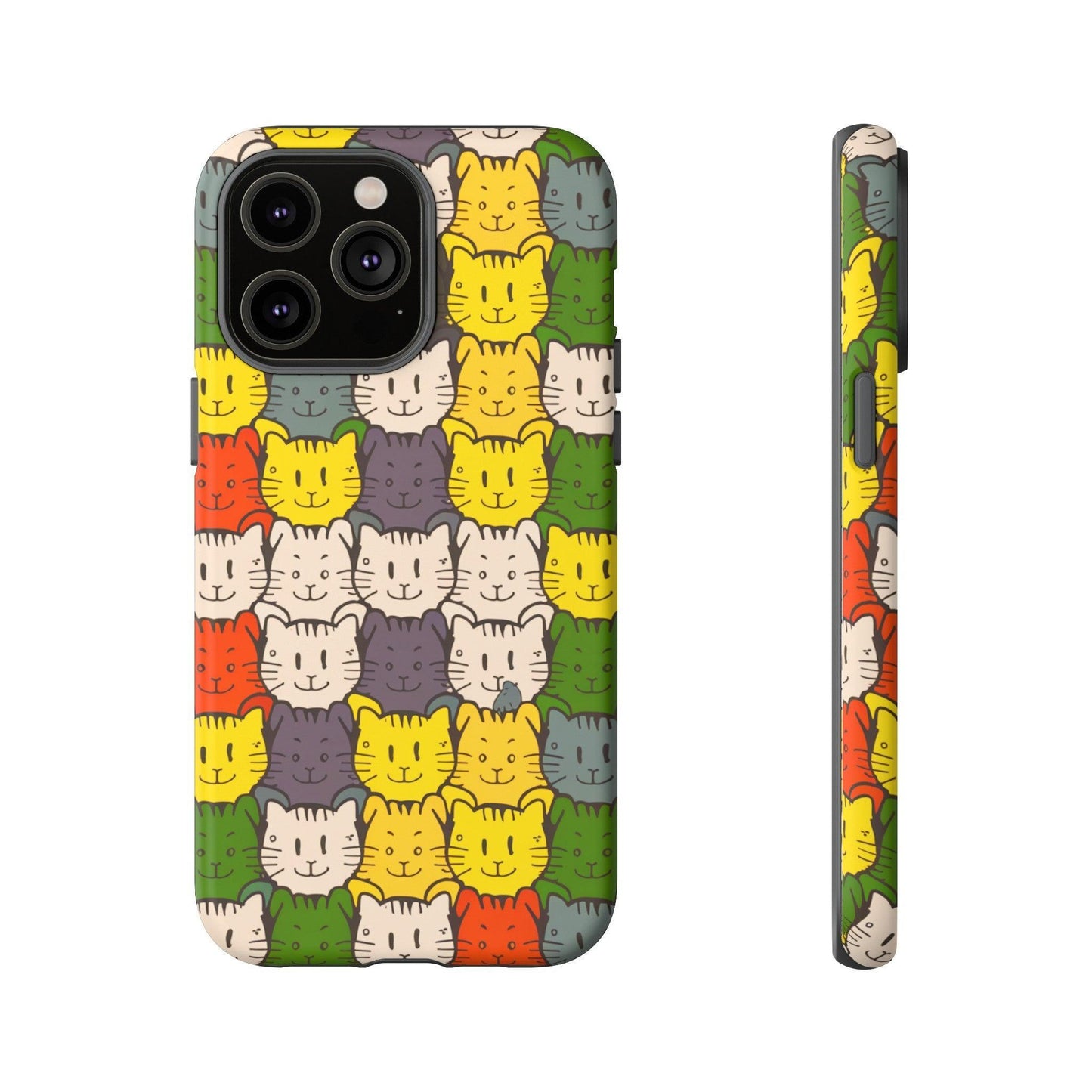 Cat Lovers Collection Tough Cellphone Case - Cosmic Creations by Karen