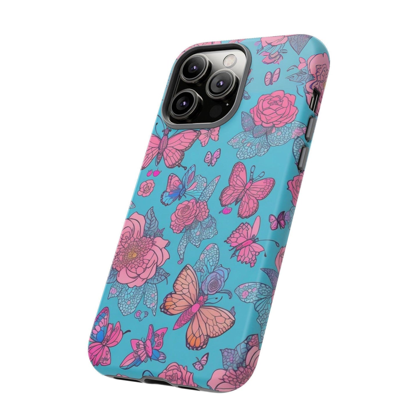 Tough Cellphone Case :" Eclectic Elegance Phone Case Collection" ( Floral patterns)