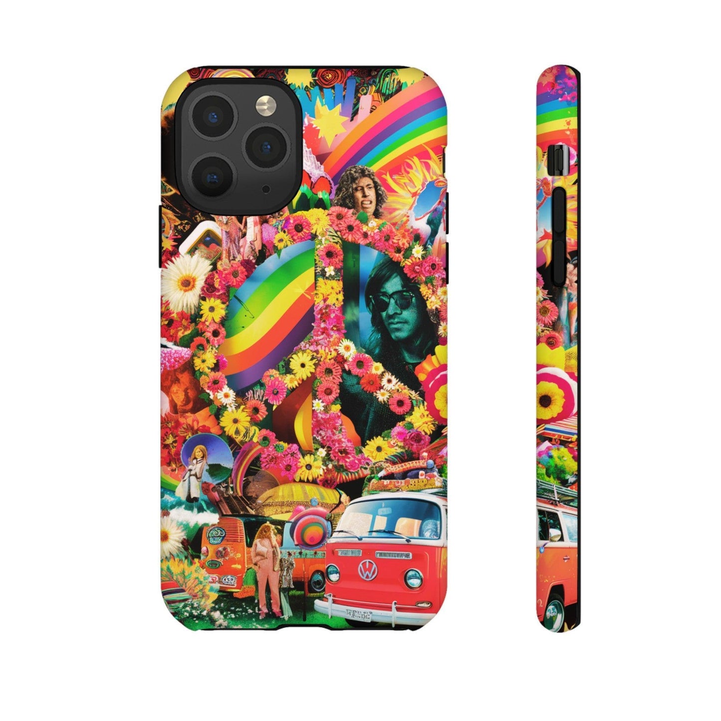 Tough Phone Case :" Eclectic Elegance Phone Case Collection" ( Hippie Style patterns)