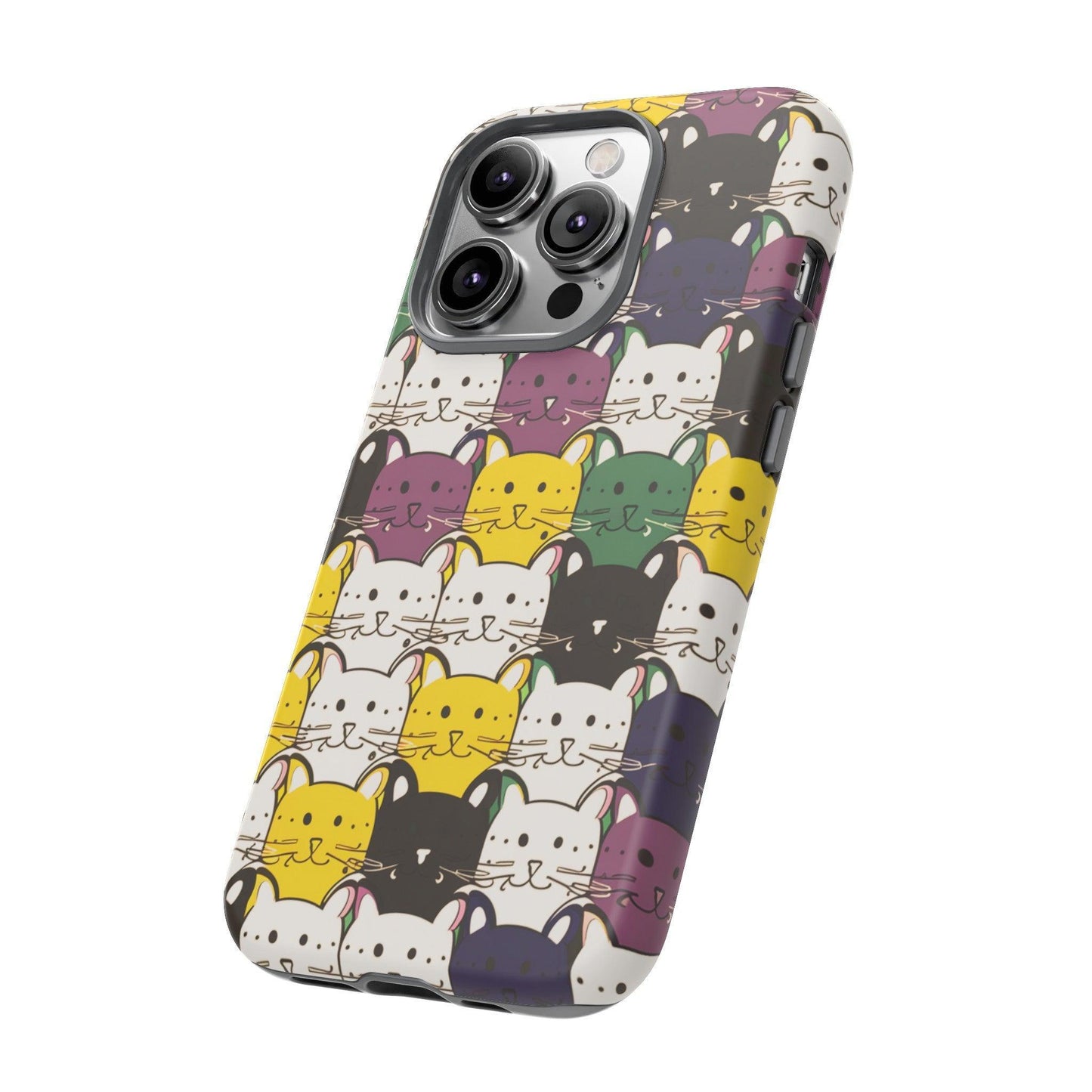 Cat Lovers Collection Tough Cellphone Case - Cosmic Creations by Karen