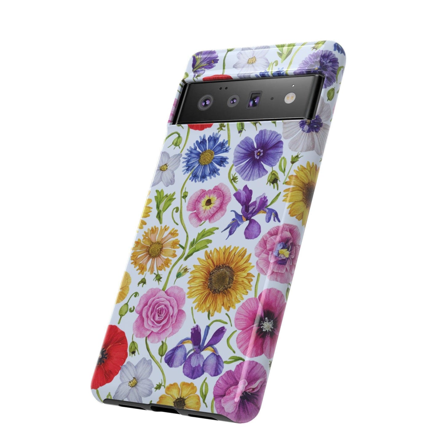 Tough Cellphone Case :" Eclectic Elegance Phone Case Collection" ( Floral patterns)