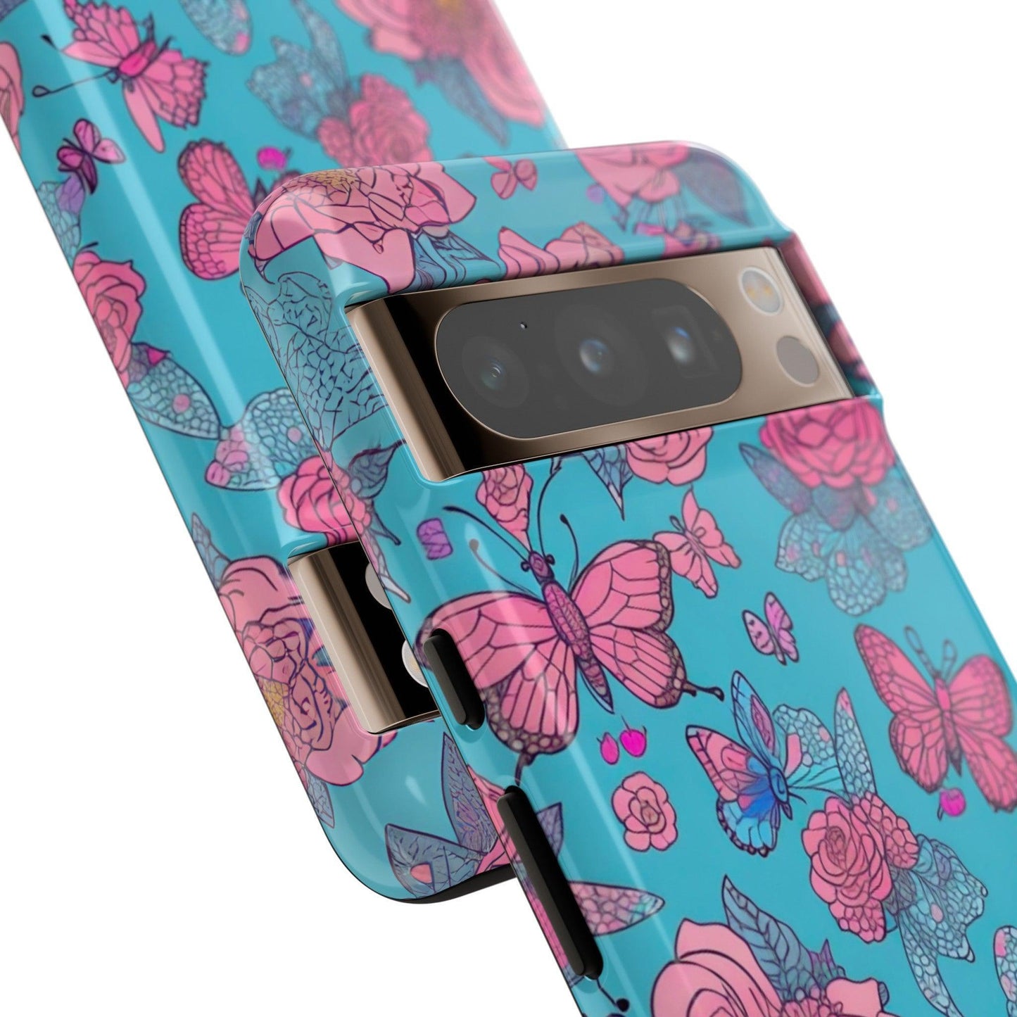 Tough Cellphone Case :" Eclectic Elegance Phone Case Collection" ( Floral patterns)