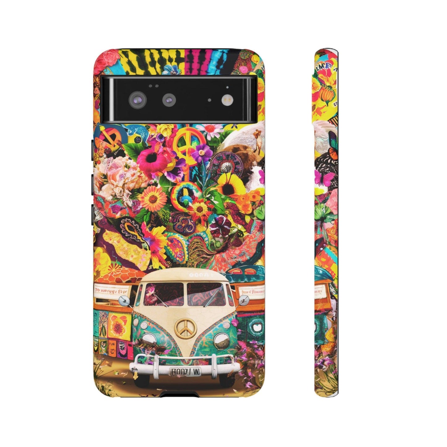 Tough Phone Case :" Eclectic Elegance Phone Case Collection" ( Hippie Style patterns)