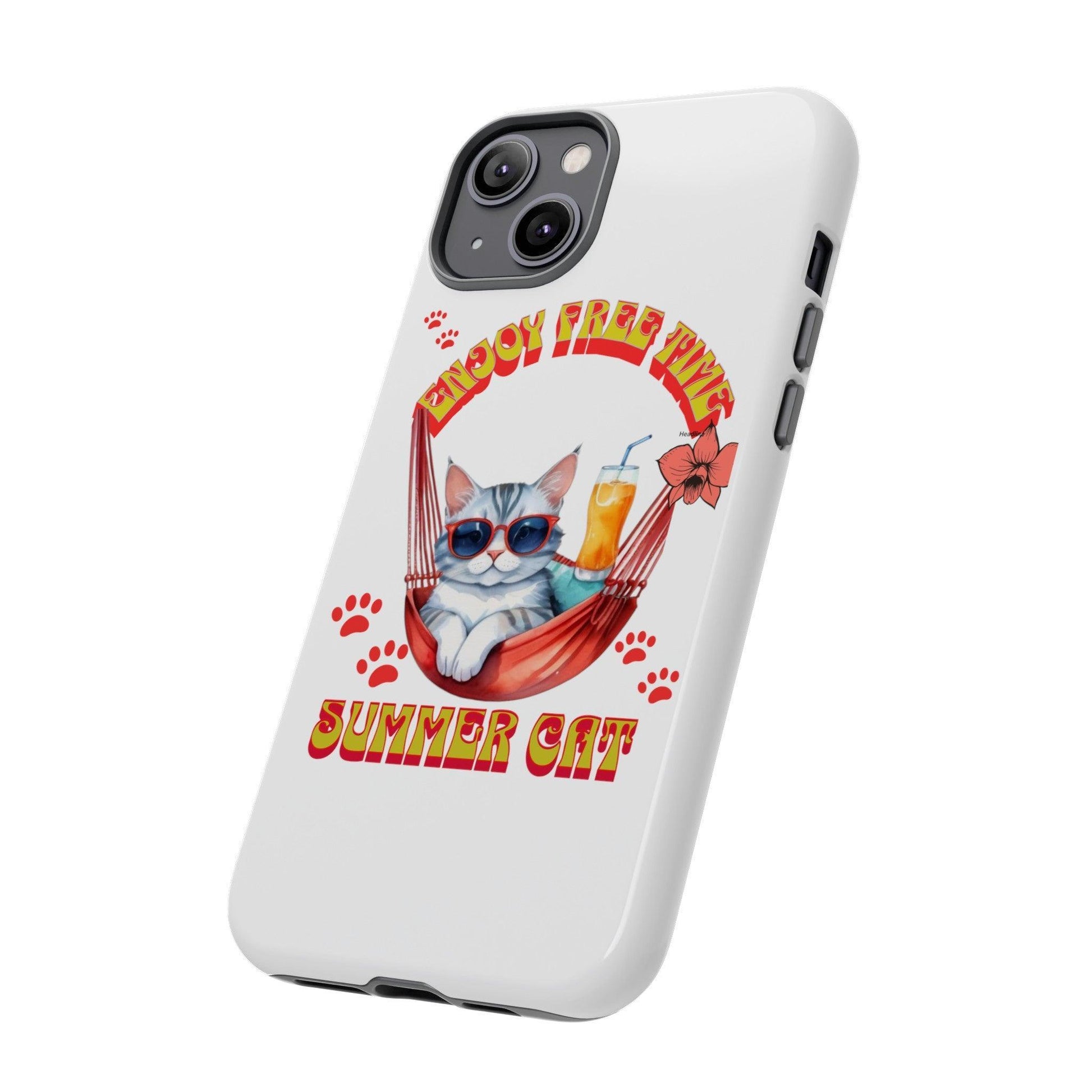 Cat Lovers Collection Tough Cellphone Case - Cosmic Creations by Karen