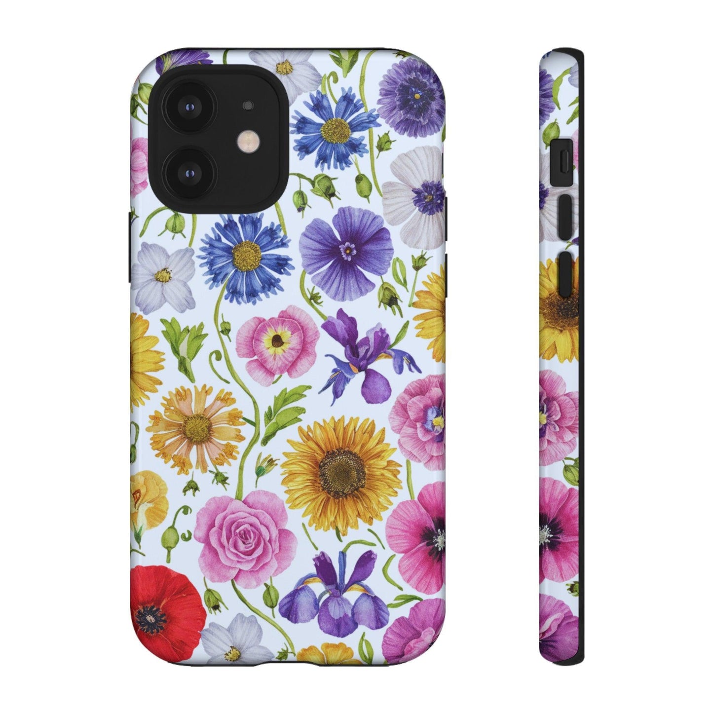 Tough Cellphone Case :" Eclectic Elegance Phone Case Collection" ( Floral patterns)