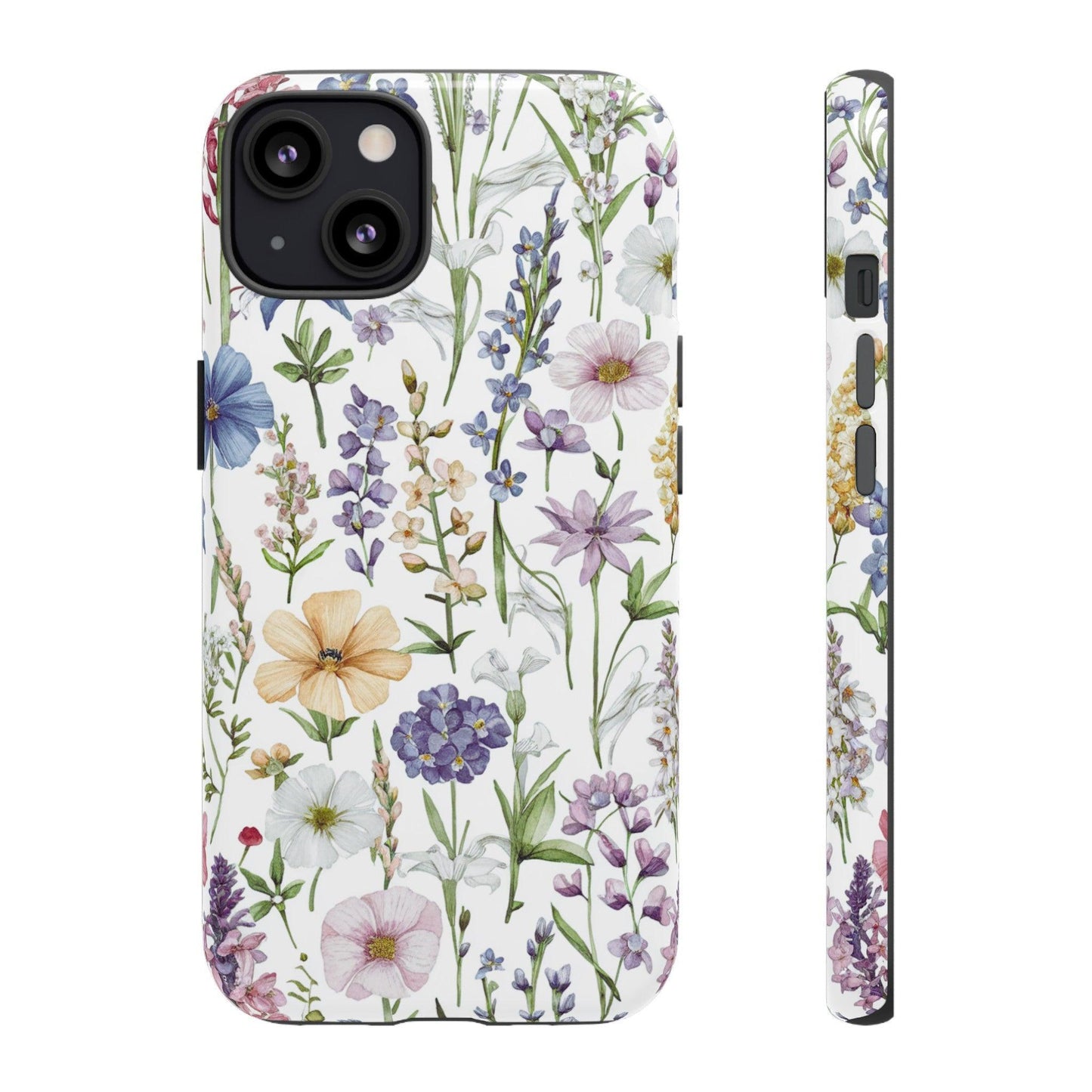 Tough Cellphone Case :" Eclectic Elegance Phone Case Collection" ( Floral patterns)