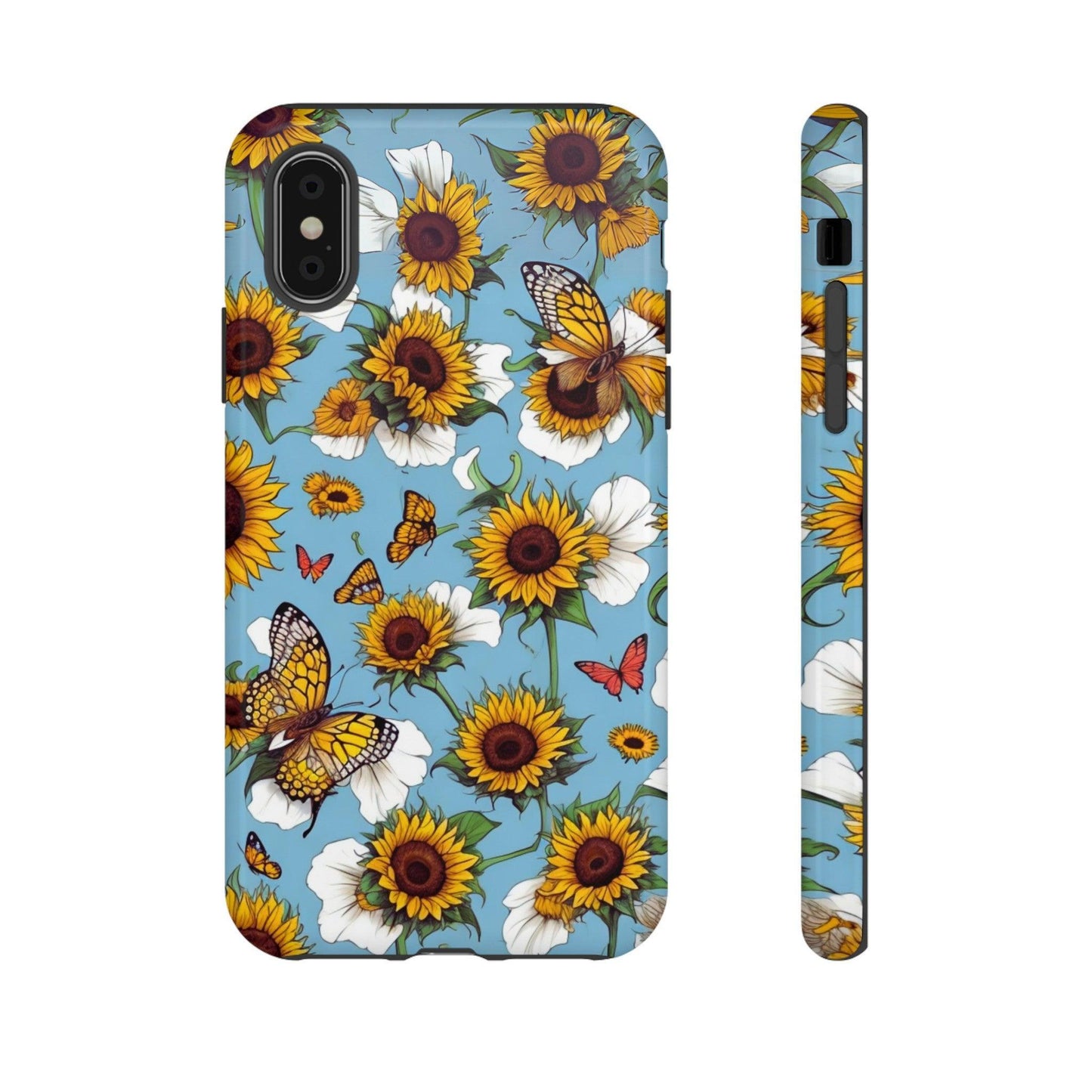 Tough Cellphone Case :" Eclectic Elegance Phone Case Collection" ( Floral patterns)