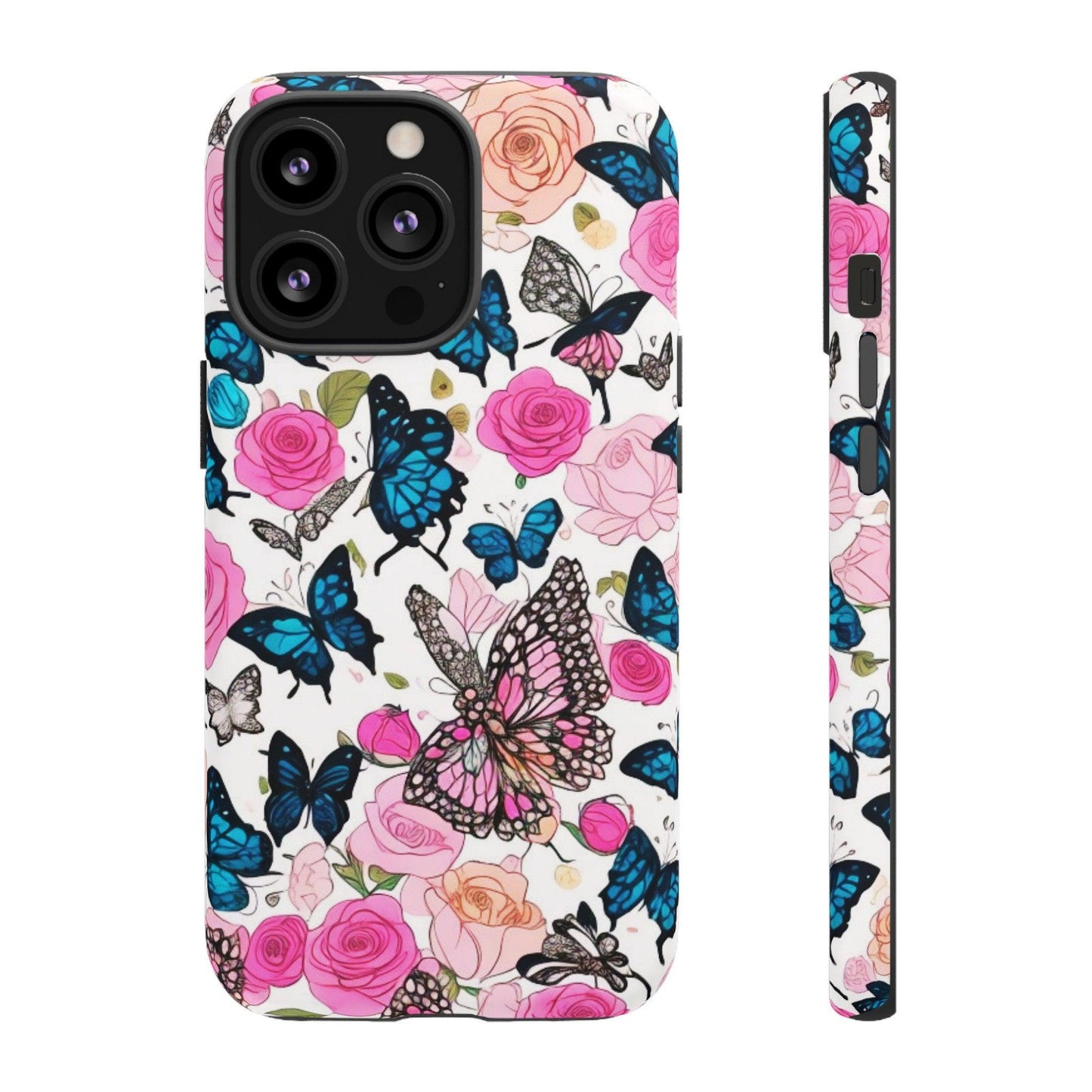 Tough Cellphone Case :" Eclectic Elegance Phone Case Collection" ( Floral patterns)