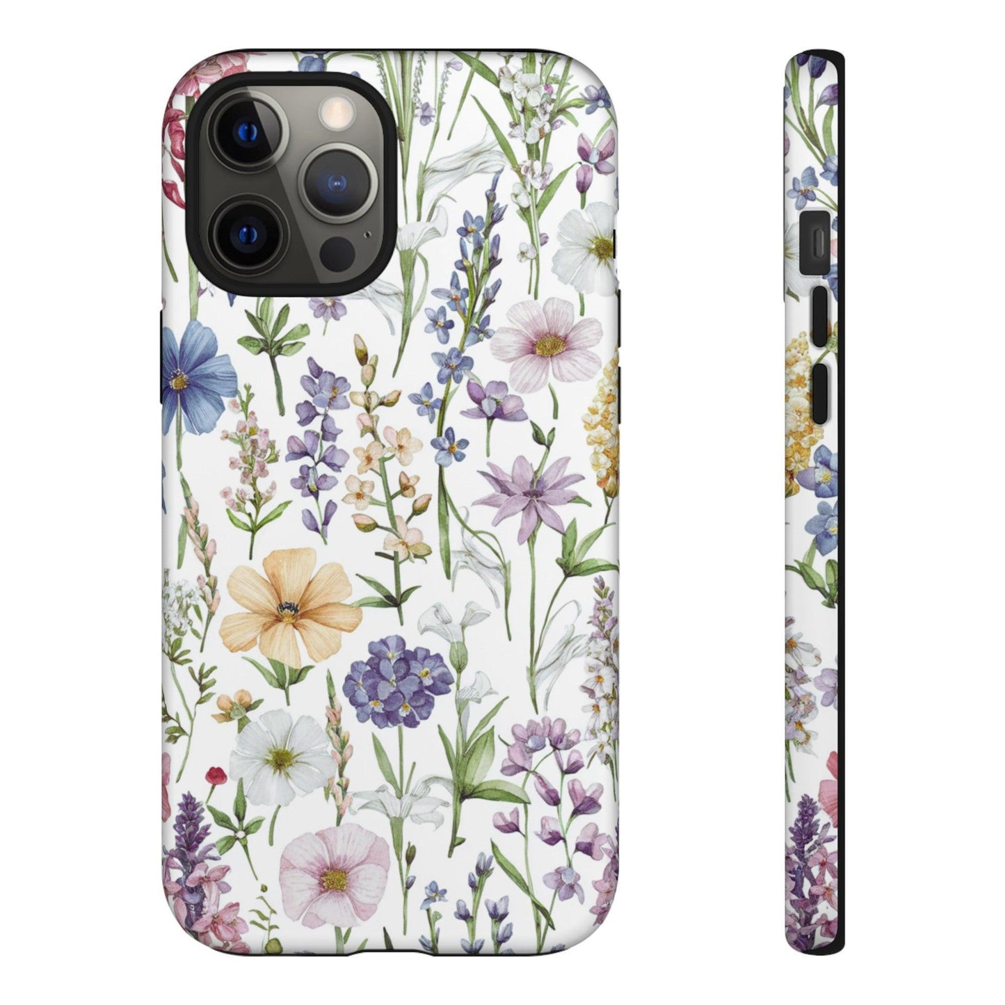 Tough Cellphone Case :" Eclectic Elegance Phone Case Collection" ( Floral patterns)