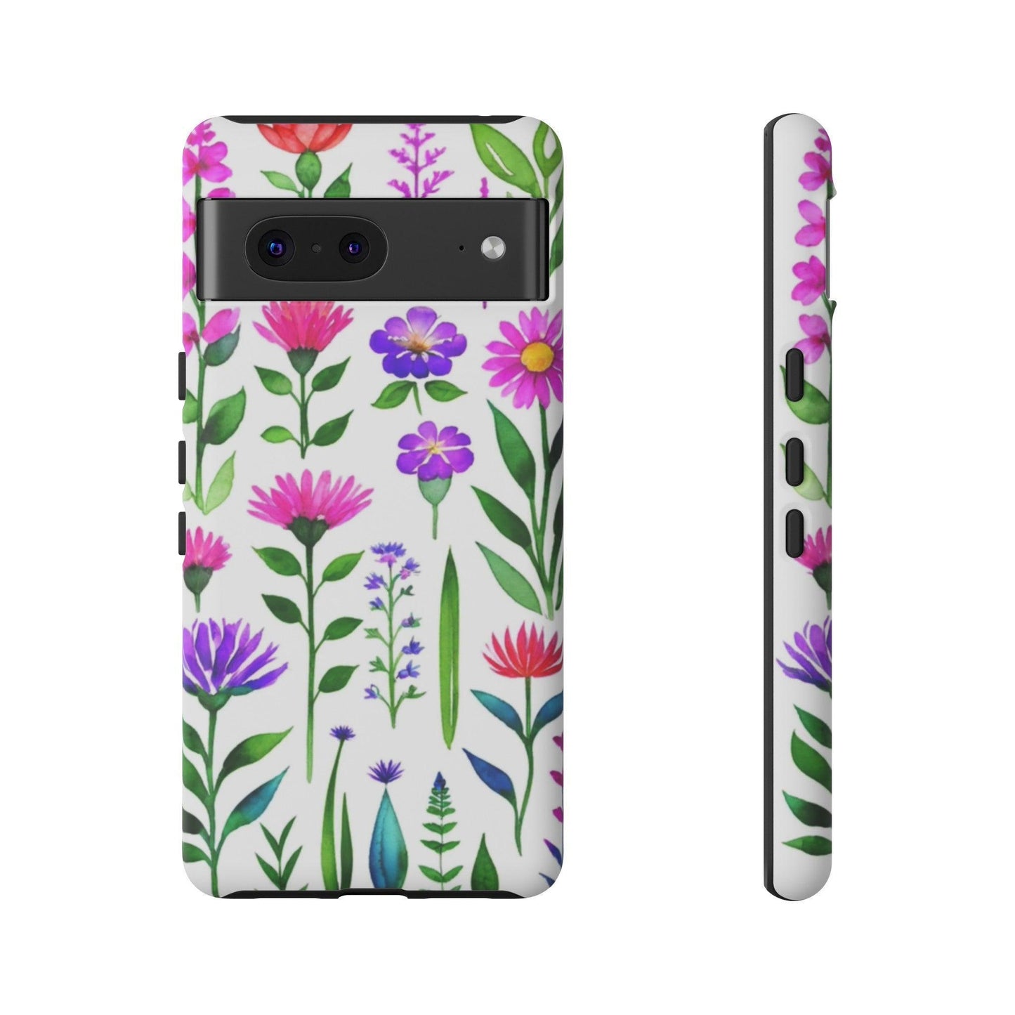 Tough Phone Case :" Eclectic Elegance Phone Case Collection" ( Floral pattern)