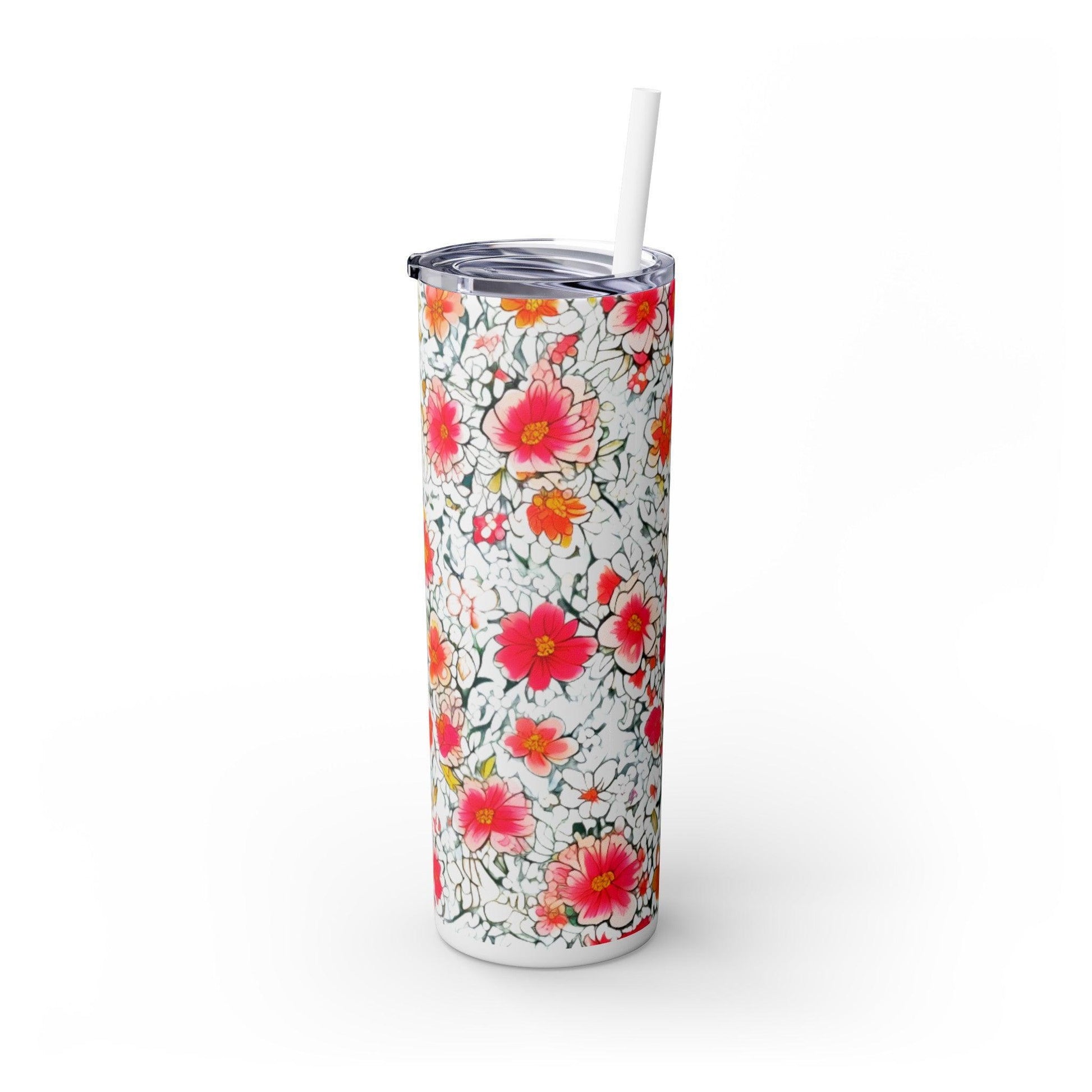 Whimsical Sips Skinny Tumbler Collectionr | Tumblerwith Straw, 20oz | keep your drinks hot for 12h and cold for 24h - Cosmic Creations by Karen