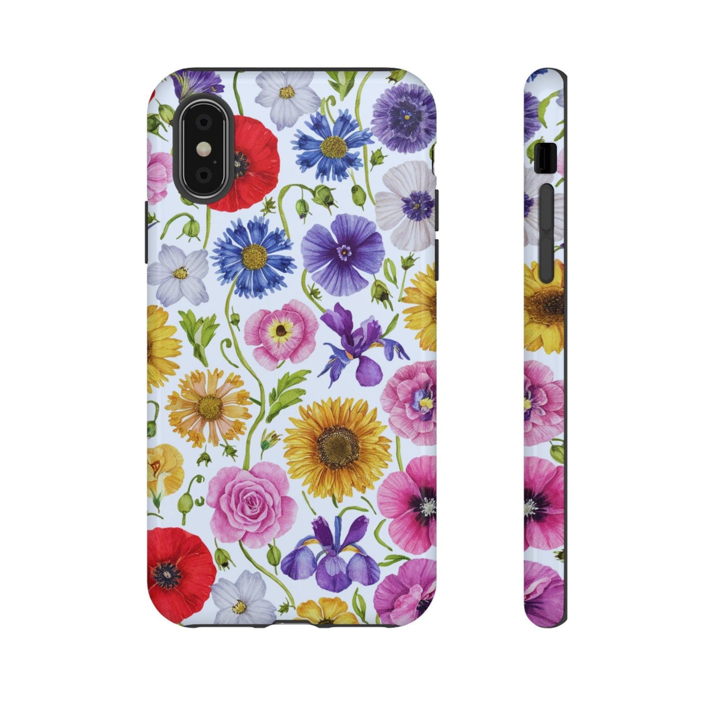 Tough Cellphone Case :" Eclectic Elegance Phone Case Collection" ( Floral patterns)